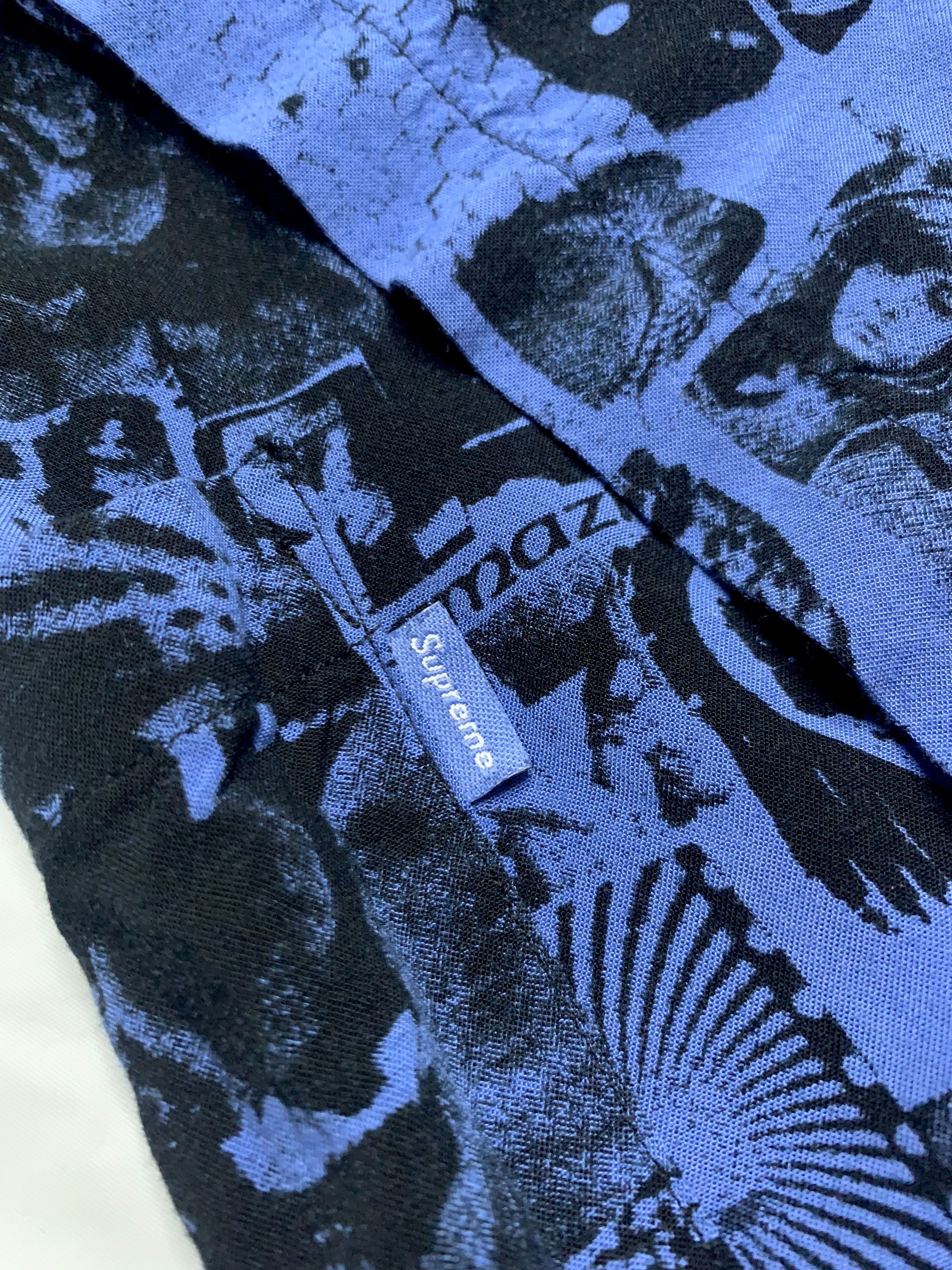 Supreme Supreme SS18 Vibrations Shirt (L) Size US L / EU 52-54 / 3 - 4 Thumbnail