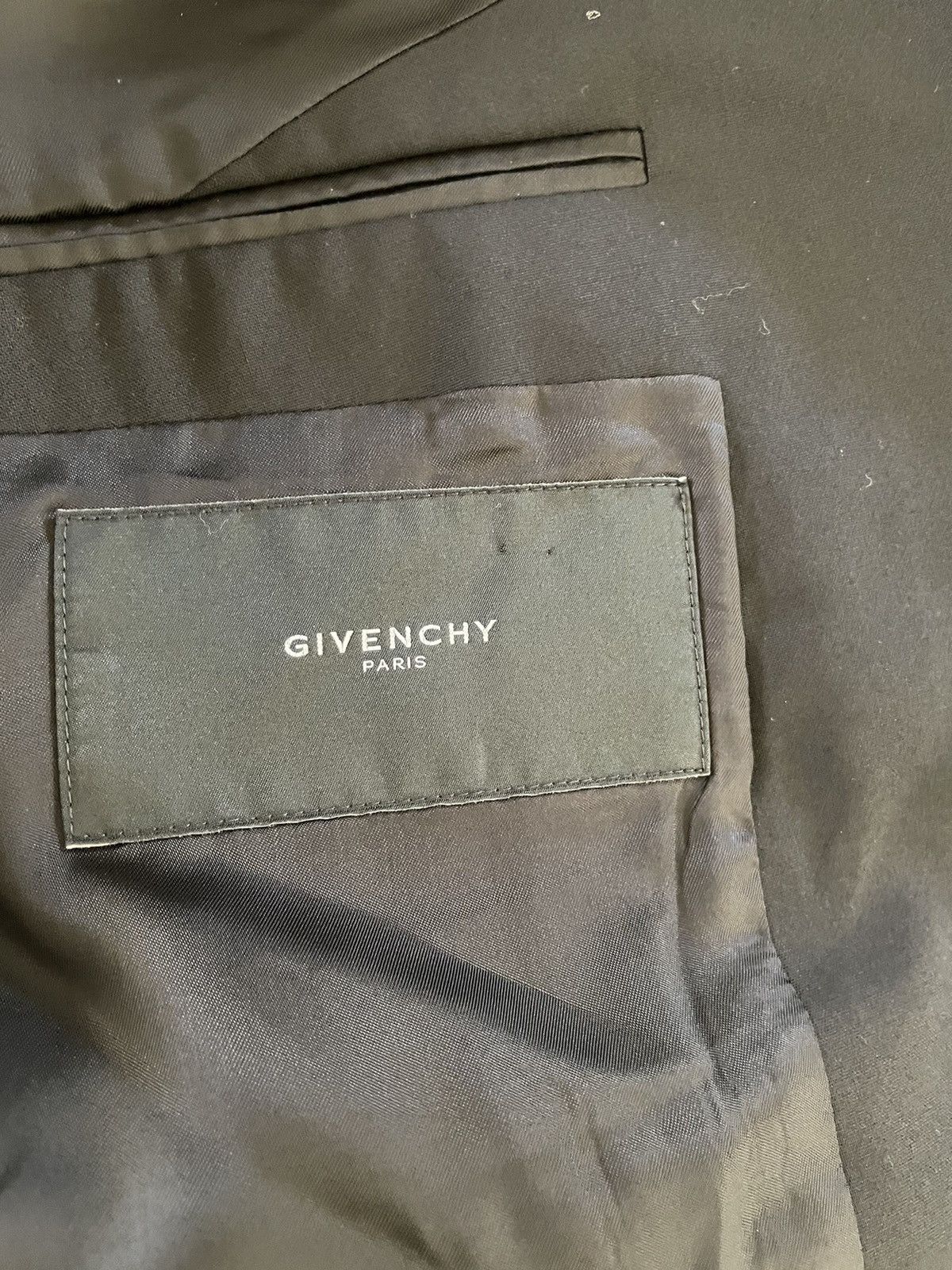 Givenchy Slim Fit Wool Jacket Size 40R - 6 Thumbnail