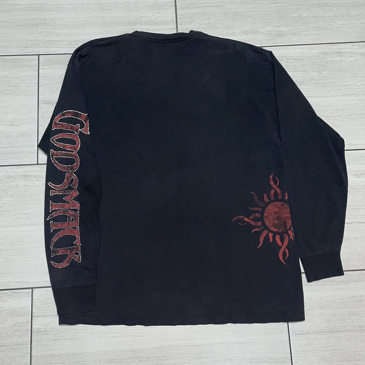 Band Tees × Vintage Godsmack 2000 Longsleeve RARE Size US XL / EU 56 / 4 - 6 Thumbnail