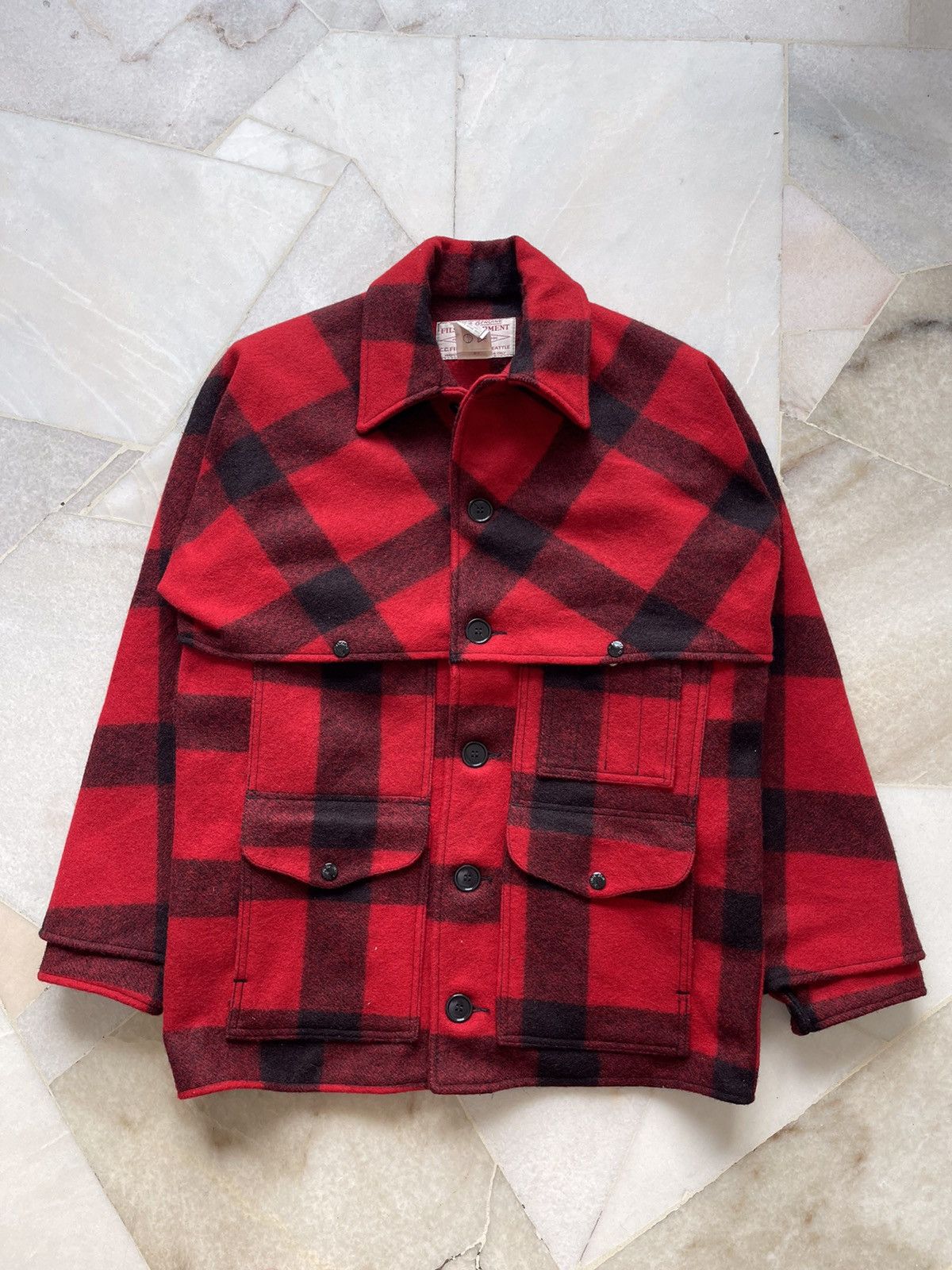 Filson × Toyo Enterprises Filson Double Mackinaw Cruiser Jacket Size US M / EU 48-50 / 2 - 9 Thumbnail