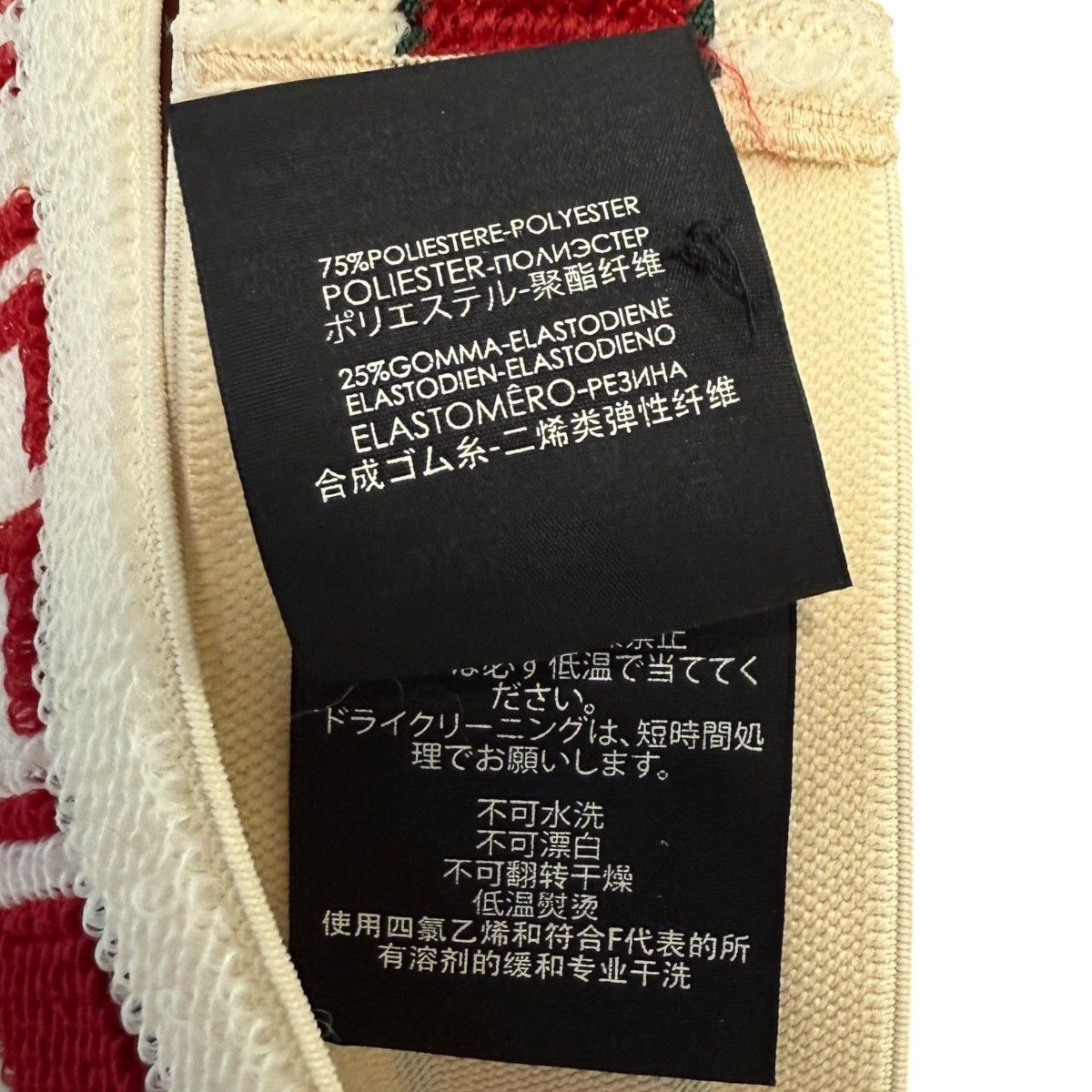 Gucci Gucci Techno Logo Elastic Headband Size ONE SIZE - 5 Thumbnail