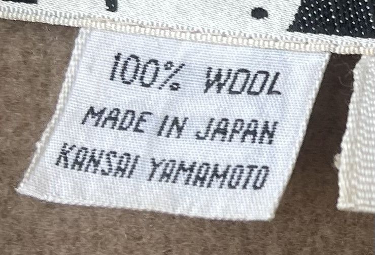 Kansai Yamamoto ARCHIVAL Kansai Yamamoto Wool Coat Embroidered Symbols Rare Size US L / EU 52-54 / 3 - 17 Thumbnail