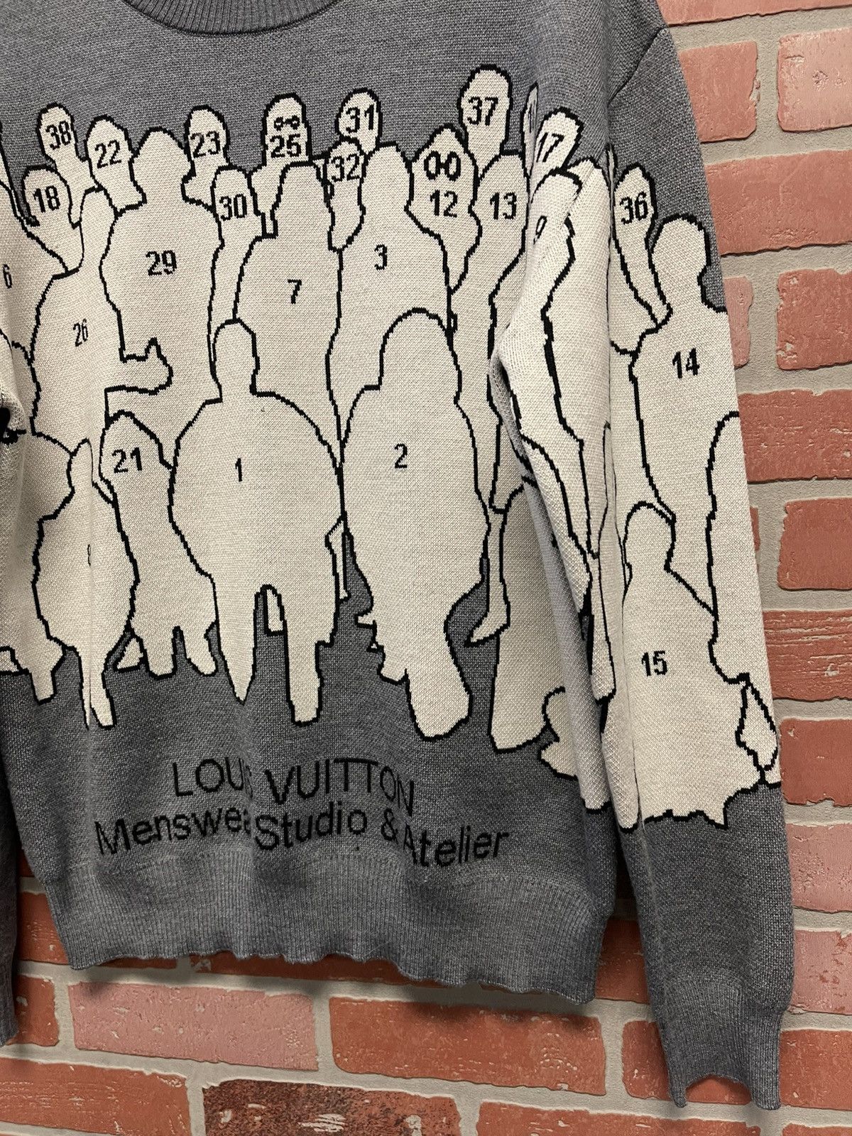 Louis Vuitton Size L - Louis Vuitton x Virgil Studio Jacquard Pullover Size US L / EU 52-54 / 3 - 3 Thumbnail