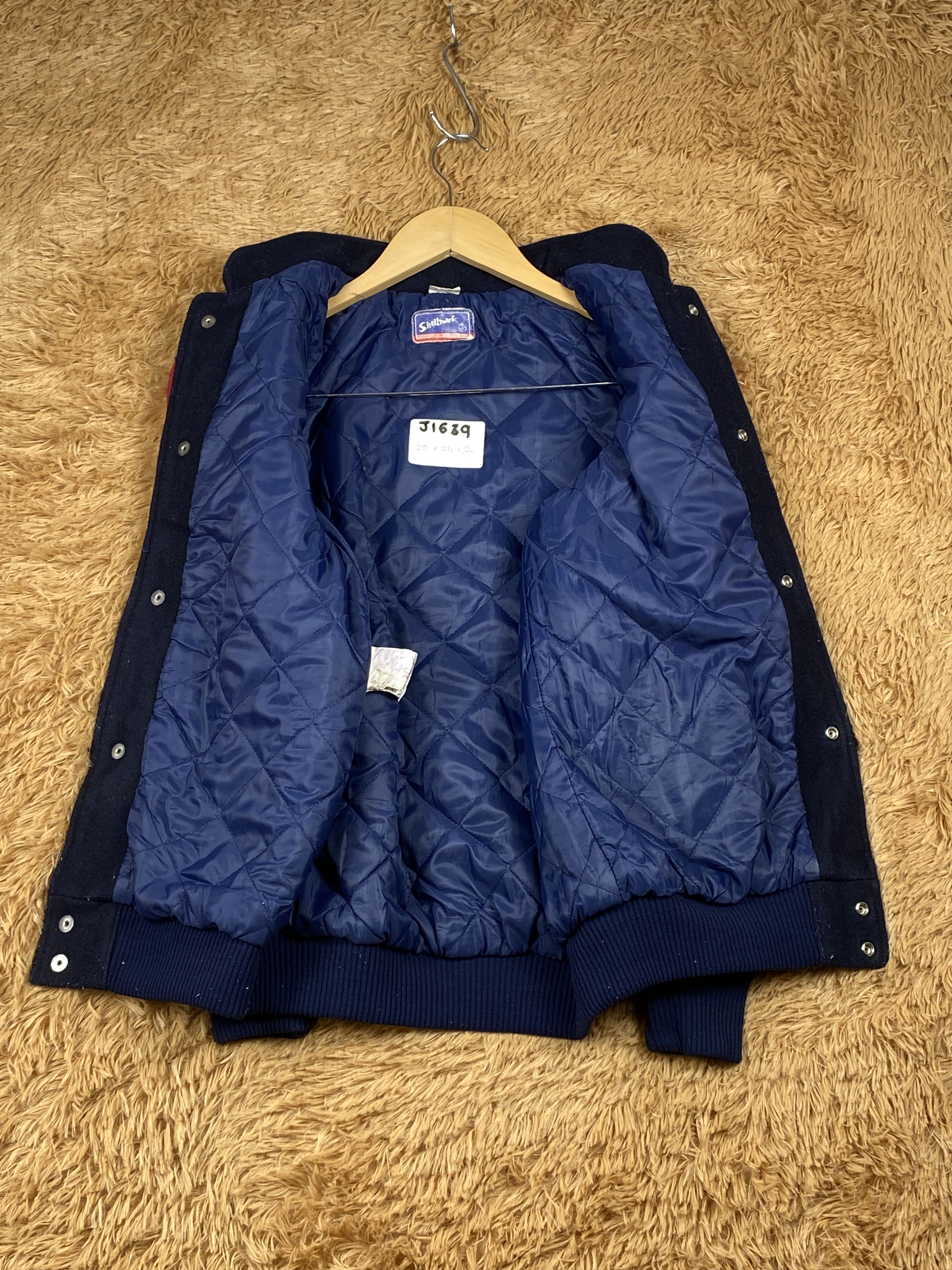 Vintage Vintage Shellmark Quilted Lining Button Up Jacket J1639 Size US S / EU 44-46 / 1 - 6 Thumbnail