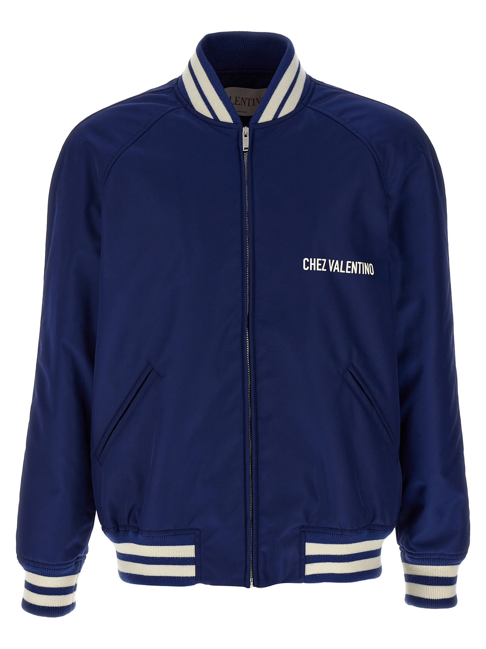Valentino Valentino Garavani 'Chez Valentino' Bomber Jacket Size US M / EU 48-50 / 2 - 1 Thumbnail