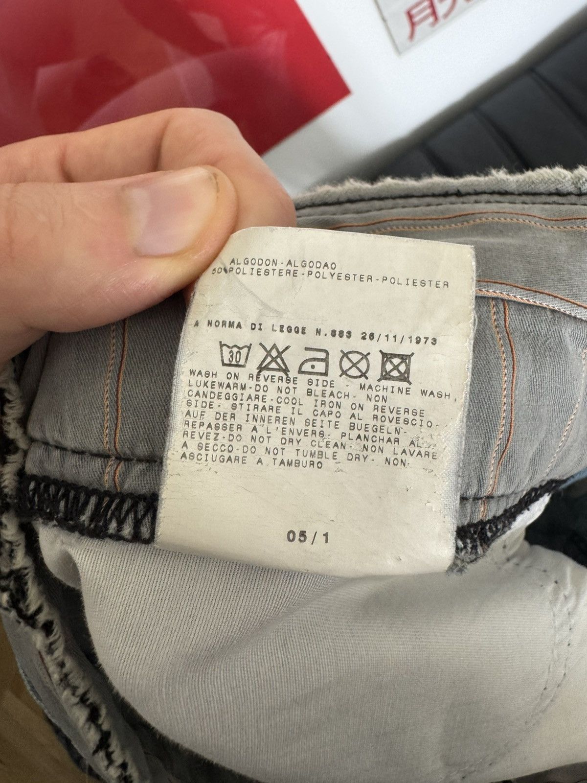 Dolce & Gabbana Dolce&Gabbana D&G Vintage Y2k Denim Jeans Distressed Pant Size US 34 / EU 50 - 6 Thumbnail