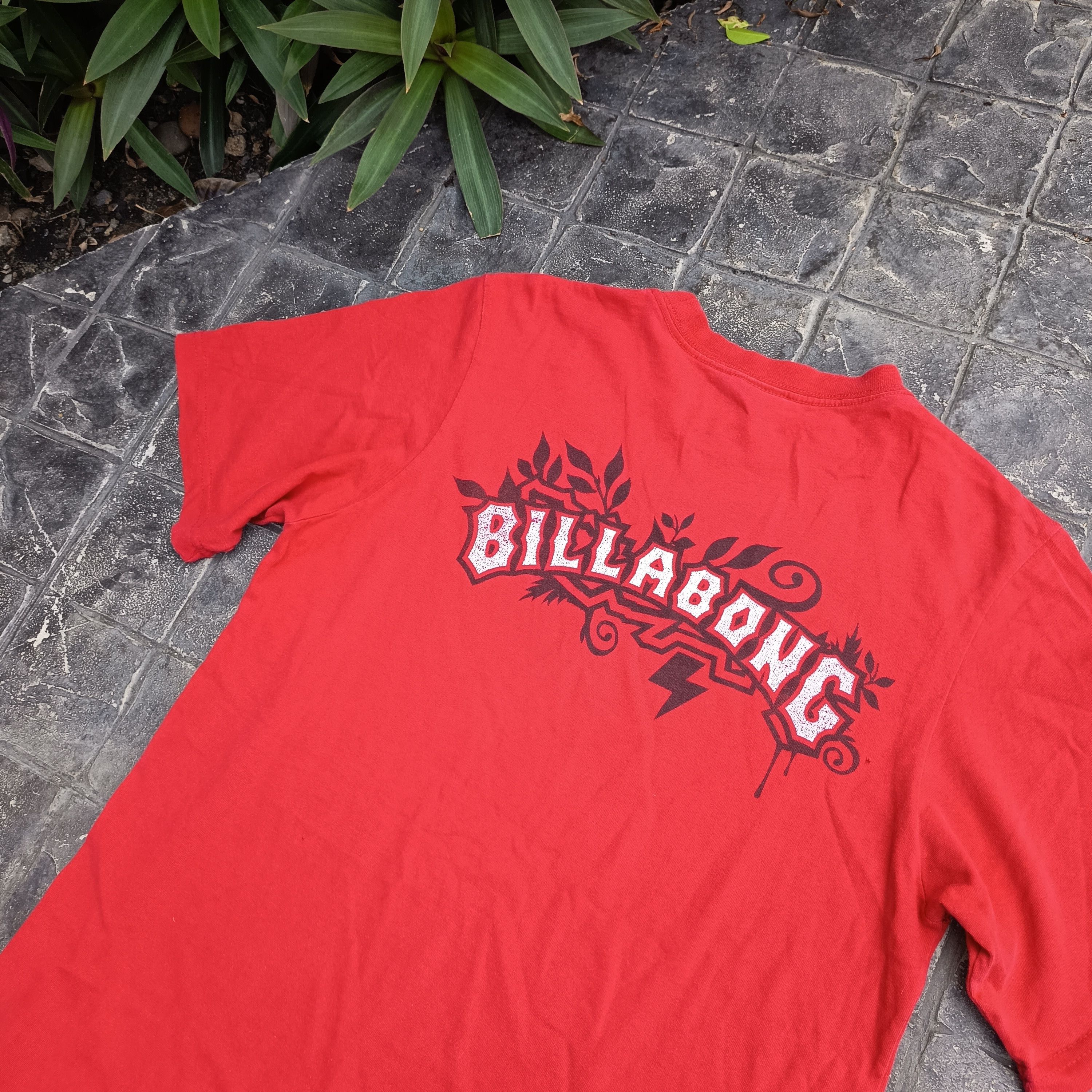 Billabong Billabong y2K red T-Shirts Size US M / EU 48-50 / 2 - 5 Thumbnail
