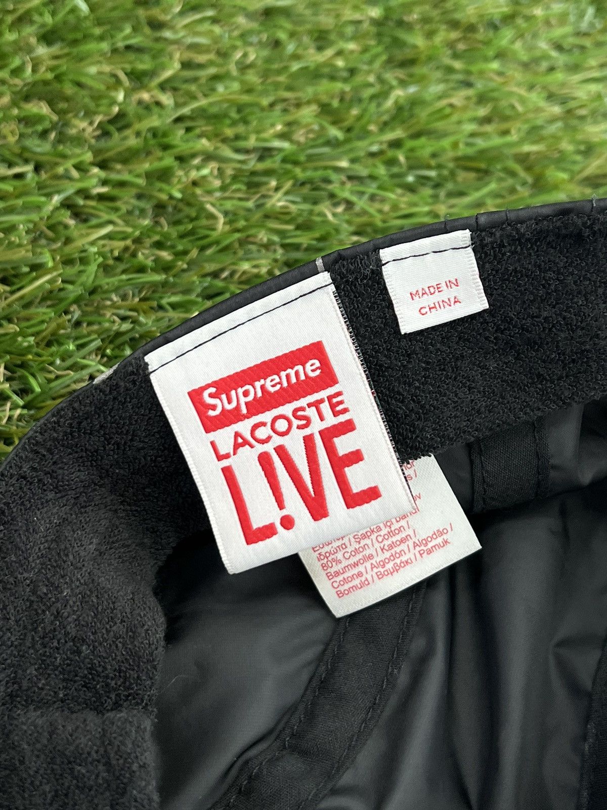 Lacoste × Supreme Supreme Lacoste Reflective Nylon Camp Cap Size ONE SIZE - 7 Thumbnail