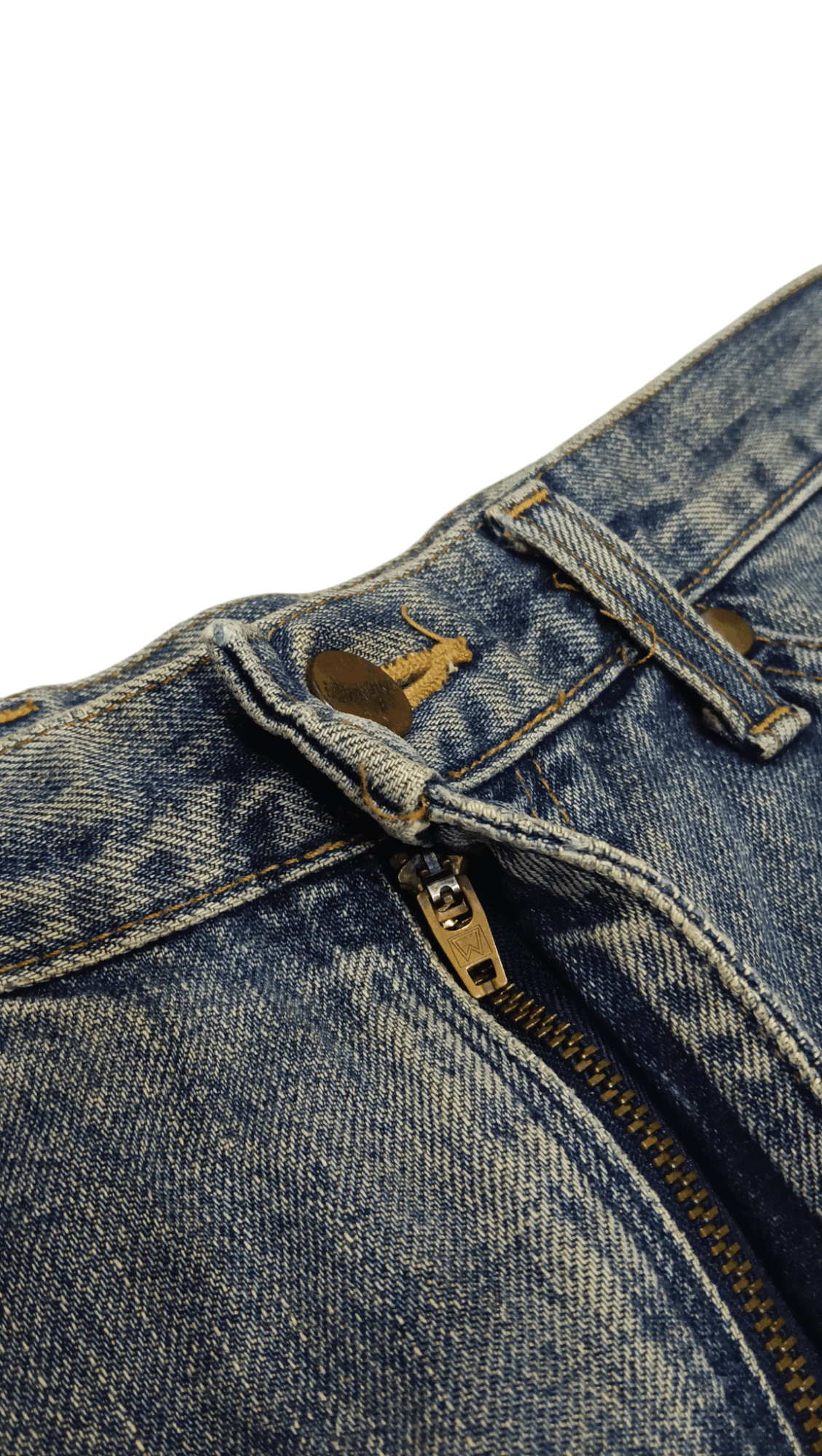 Wrangler 90s Wrangler Blue Bell Selvedge Denim (F341) Waist 31 Size US 31 - 4 Thumbnail