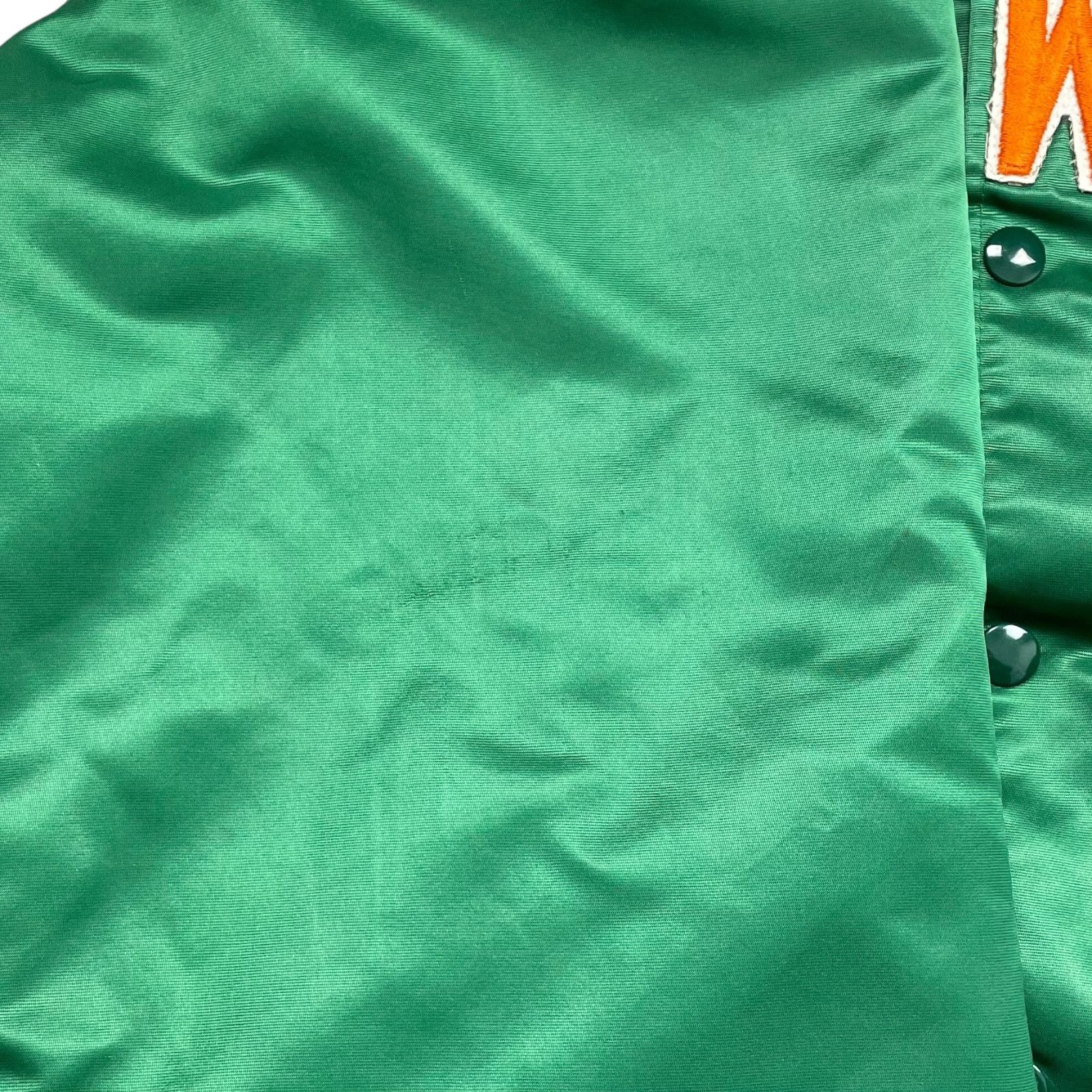 NCAA VTG 80s 90s HAWAII RAINBOW WARRIORS FELCO SATIN JACKET Sz L Size US L / EU 52-54 / 3 - 7 Thumbnail
