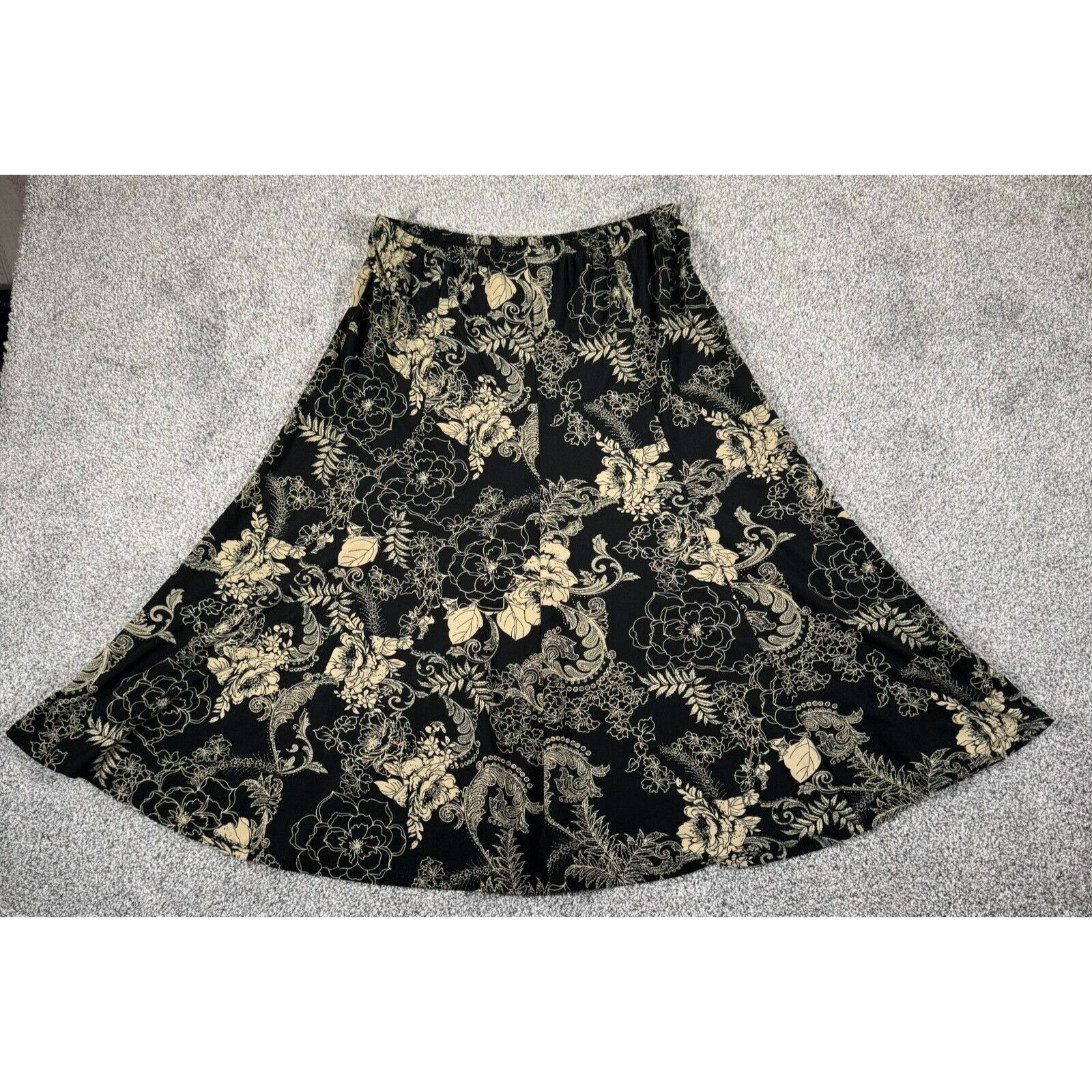 Other B Moss Skirt Medium 90s Y2K Whimsigoth Paisley Workwear Size 27" / US 4 / IT 40 - 7 Thumbnail