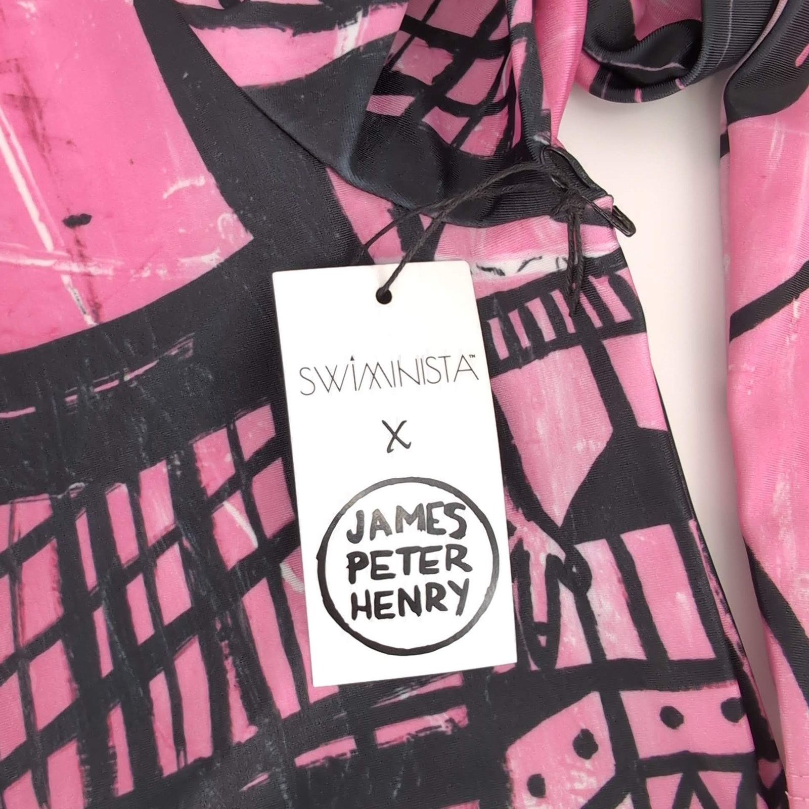 Other Swiminista x James Peter Henry Good Vibes XL Rashguard NWT Size US 36 / EU 52 - 7 Thumbnail