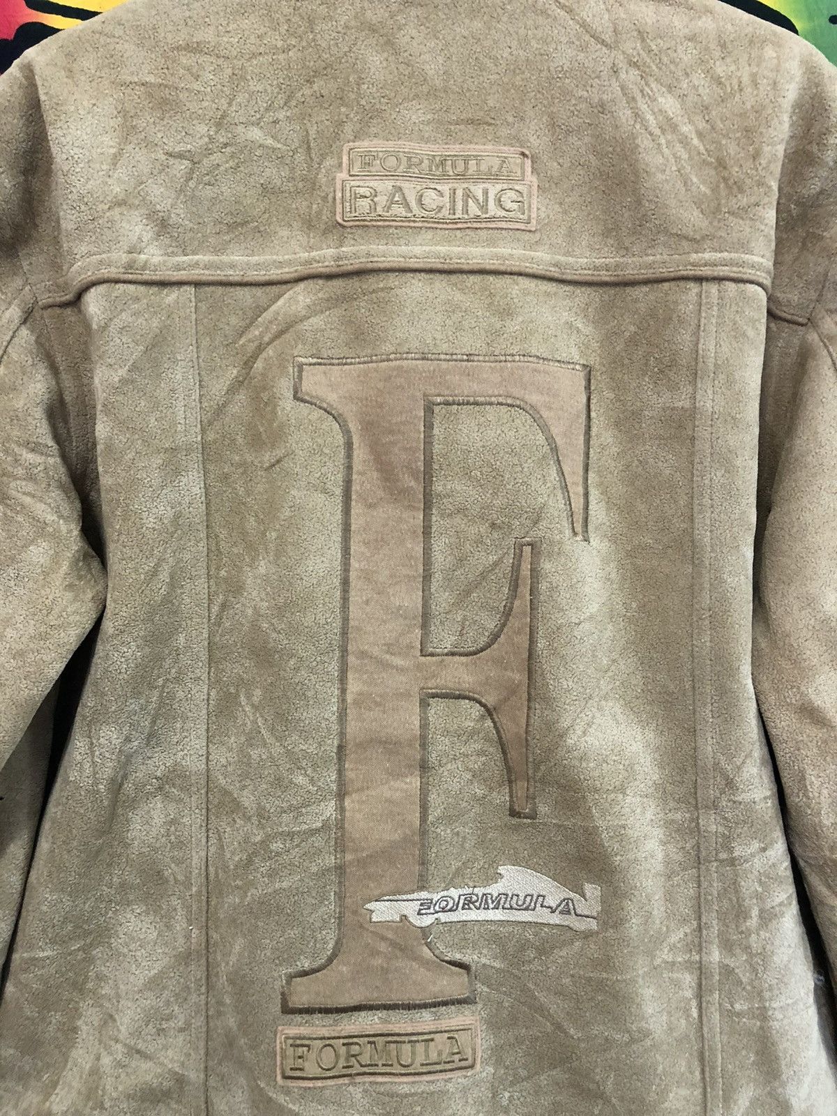 Formula 1 × Vintage Vintage 80’s Formula 1 rayon jacket Size US L / EU 52-54 / 3 - 3 Thumbnail