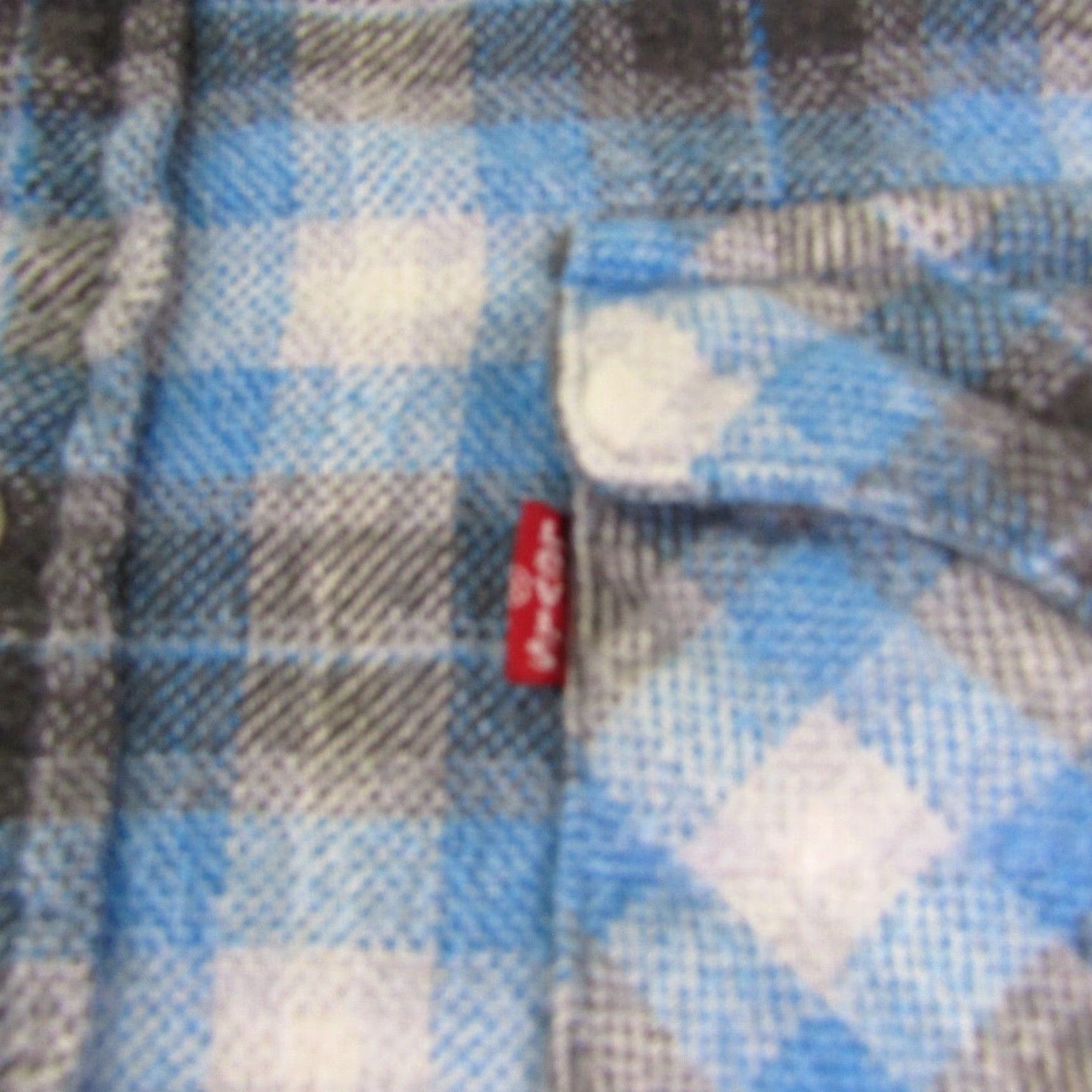 Levi's Levi's Western Flannel Shirt Mens Small Cotton Plaid Long Sleeve Cowboy Casual Outdoor Western Men Size US S / EU 44-46 / 1 - 3 Thumbnail