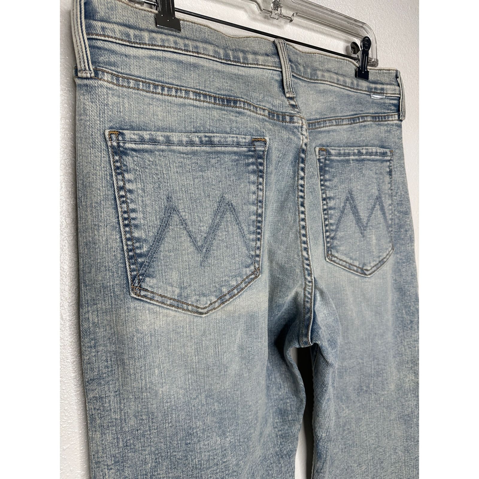 AG Adriano Goldschmied NWT Mother Acid Wash Button Fly tomcat Marrakesh Jeans 32 Size 32" / US 10 / IT 46 - 10 Thumbnail