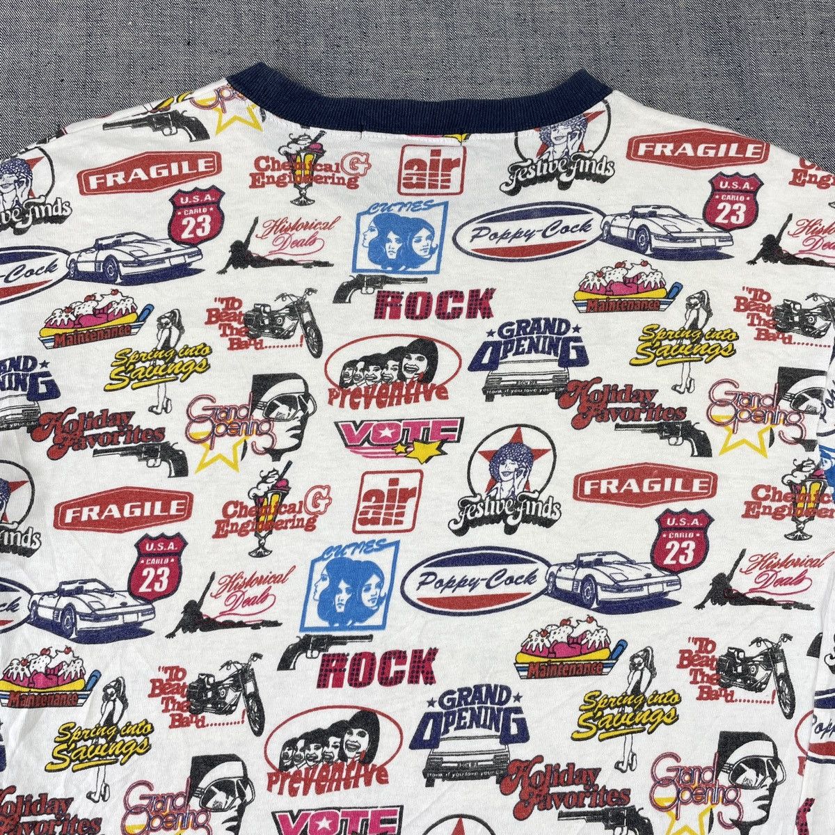 Japanese Brand Unlimited Ability All Over Prints T Shirt Size M / US 6-8 / IT 42-44 - 16 Thumbnail
