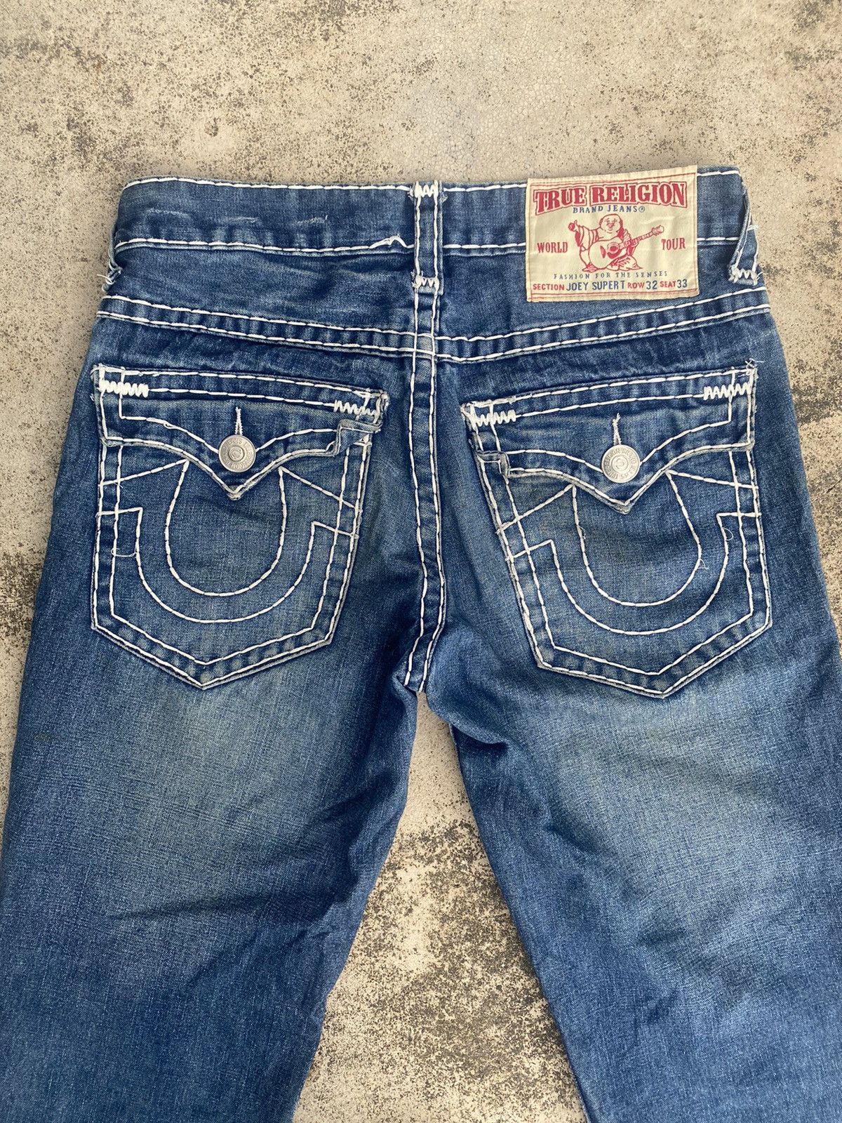 If Six Was Nine × Japanese Brand × True Religion Flare Jeans True Rerigion Size US 33 - 23 Thumbnail