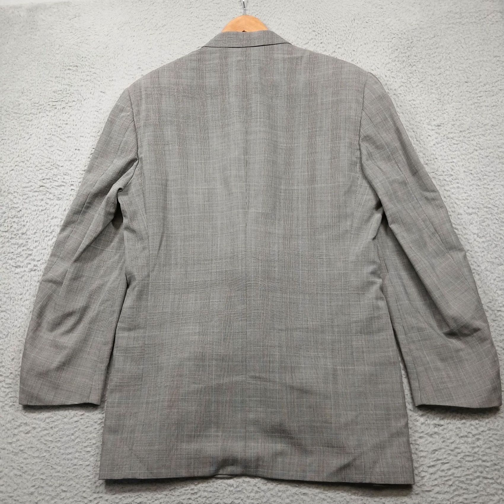 Corneliani Corneliani Jacket Blazer Sport Coat Mens 52 8L Gray Italy Wool Tailored Size 52R - 3 Thumbnail