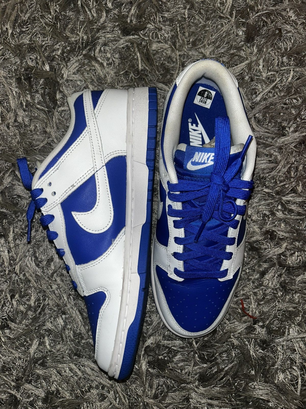 Nike Racer Blue and White nike dunks Size 8 Mens Size US 8 / EU 41 - 4 Thumbnail