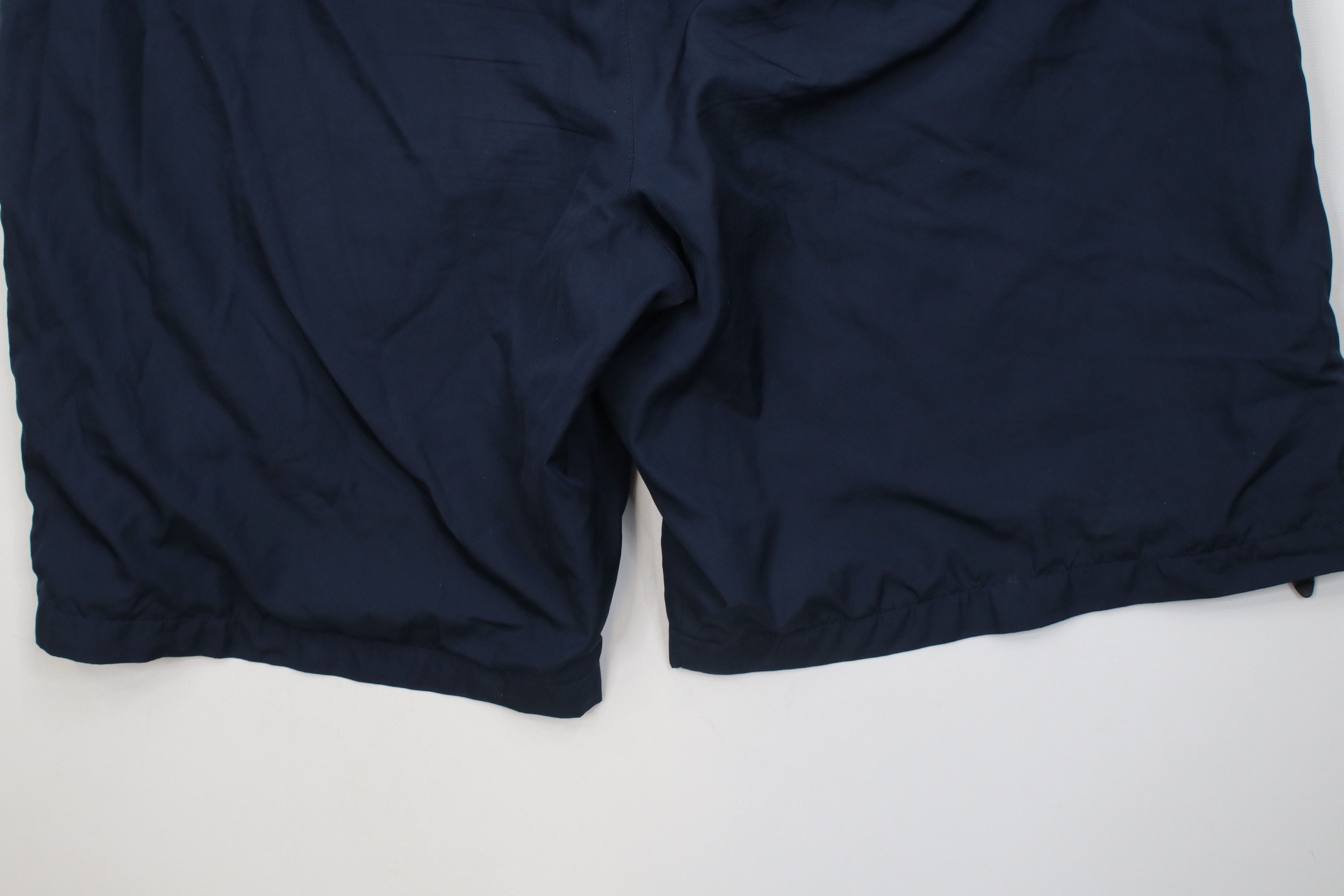Champion Vintage 90s Champion Lined Windbreaker Shorts Navy Blue Size US 36 / EU 52 - 13 Thumbnail