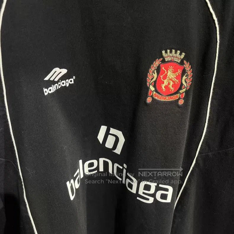 Balenciaga Balenciaga Manchester United Logo Printed Short Sleeve Size US XL / EU 56 / 4 - 3 Thumbnail