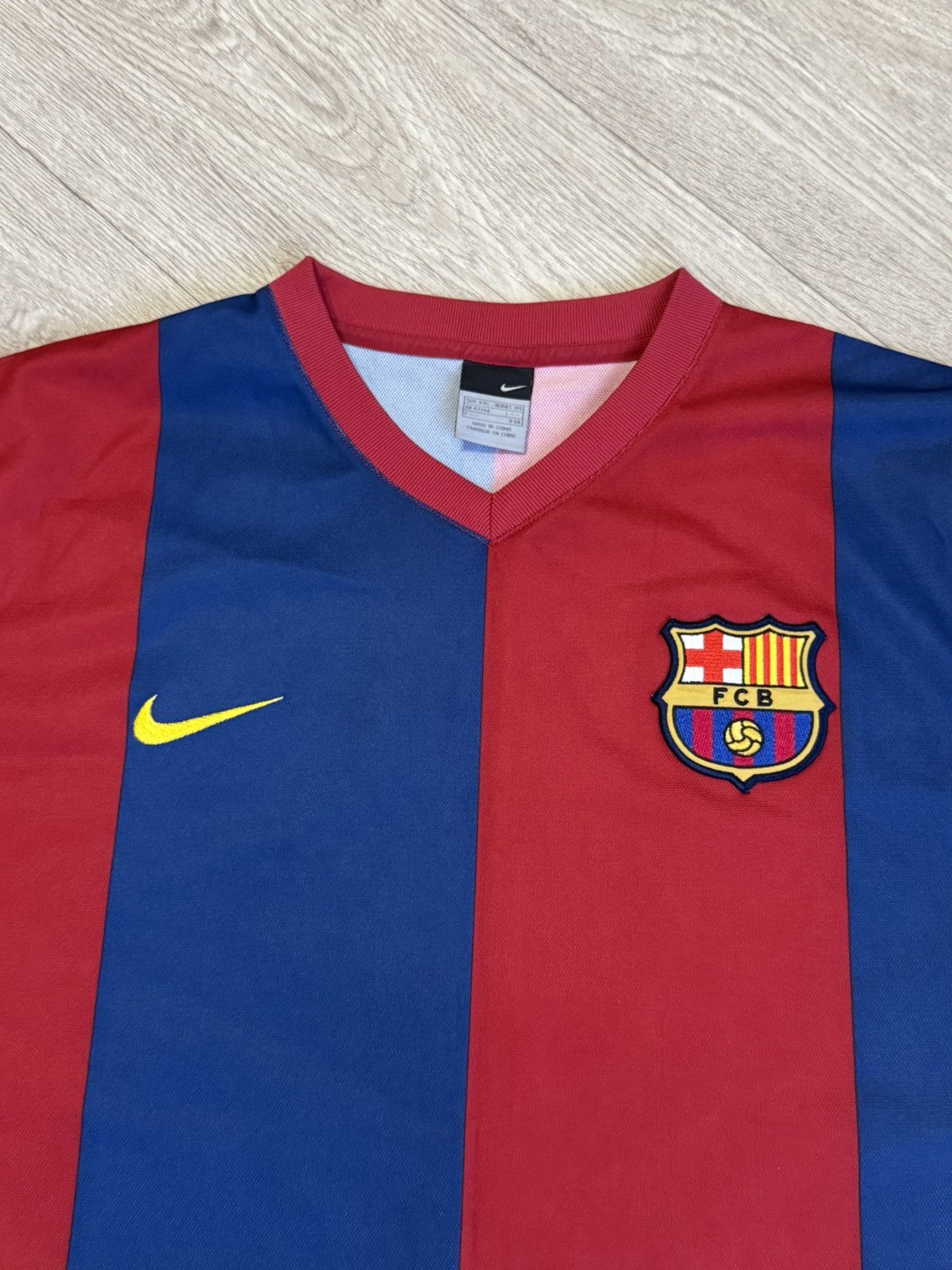 Nike 🔷Vintage Nike FC Barcelona 2008/09 Soccer jersey🔷 Size US XXL / EU 58 / 5 - 3 Thumbnail