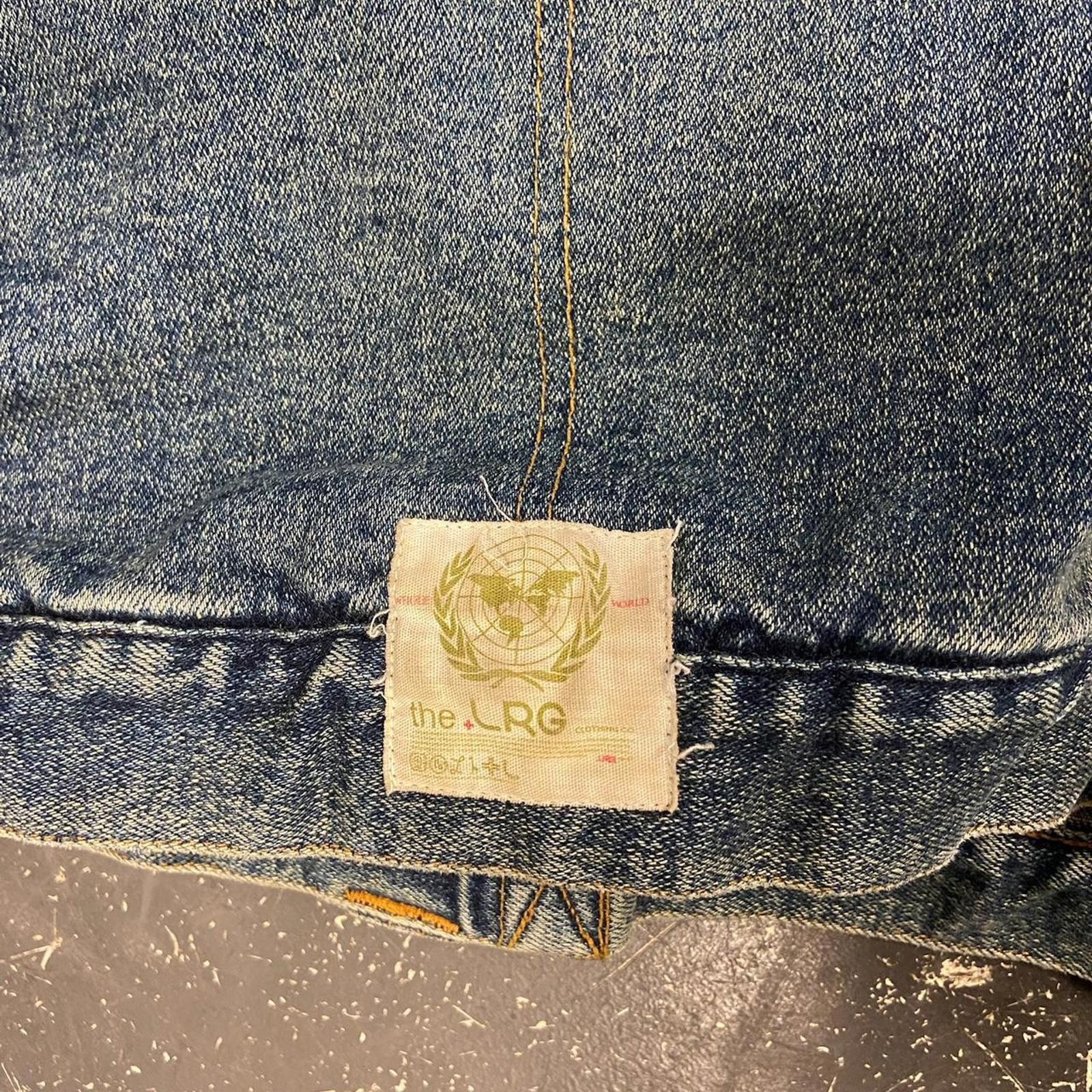 Vintage Vintage LRG Denim Jacket Size US XL / EU 56 / 4 - 4 Thumbnail