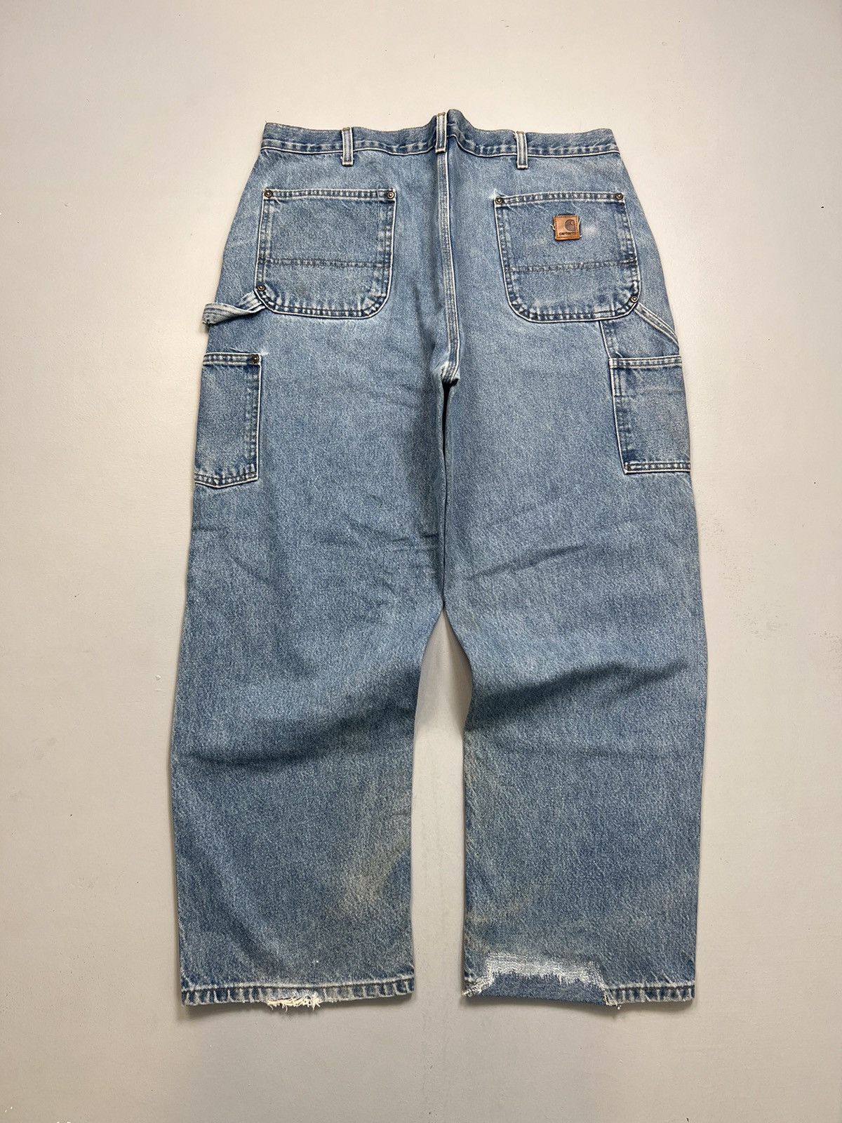 Carhartt vintage Carhartt b73 dst double knee denim Size US 40 / EU 56 - 8 Thumbnail