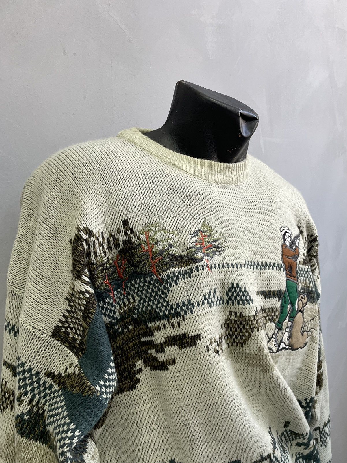 Lacoste Lacoste chemise style over print sweater y2k Size US L / EU 52-54 / 3 - 4 Thumbnail