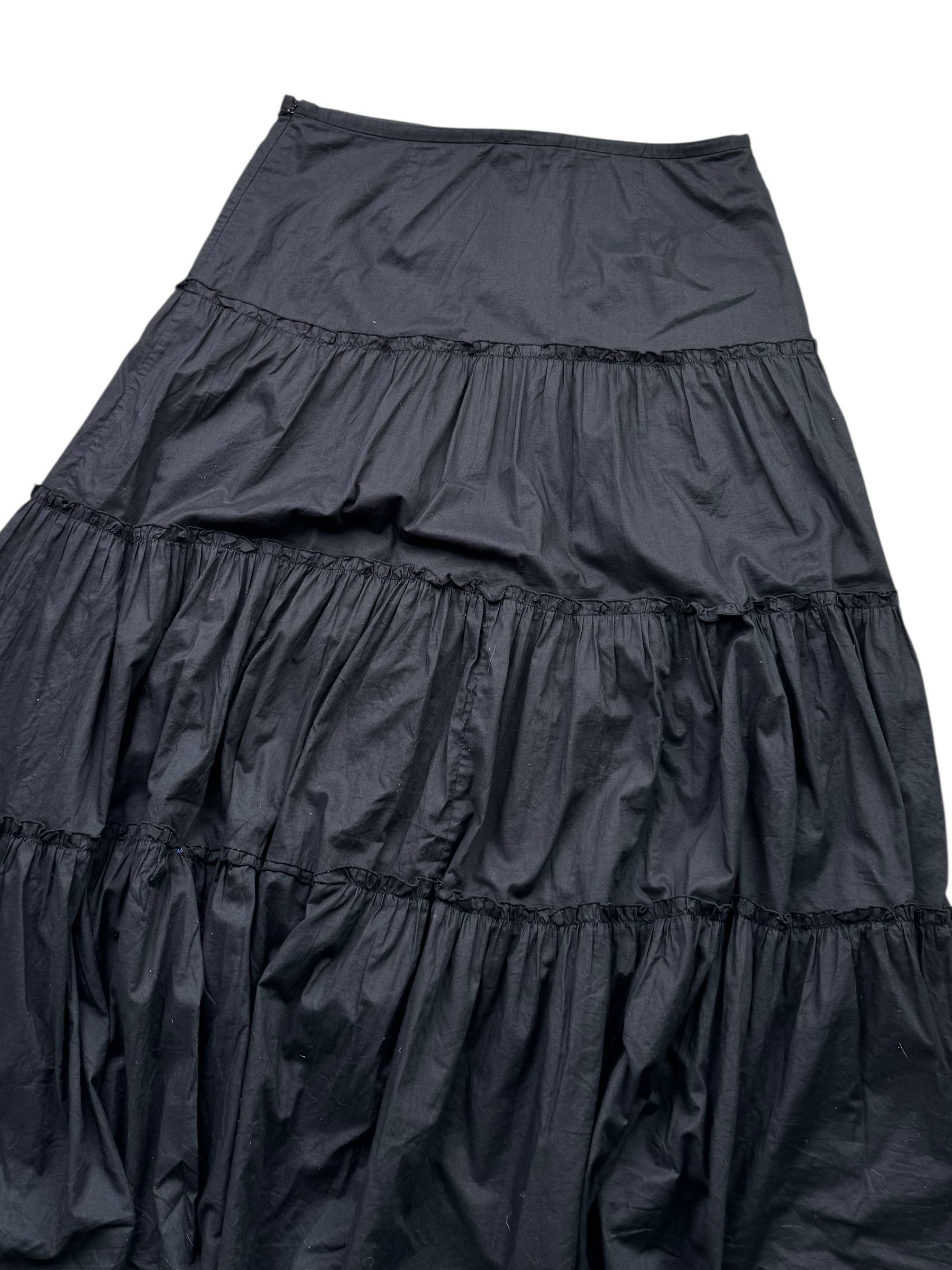 Japanese Brand Vintage Maxi Skirt W227(V9) Size 32" / US 10 / IT 46 - 4 Thumbnail