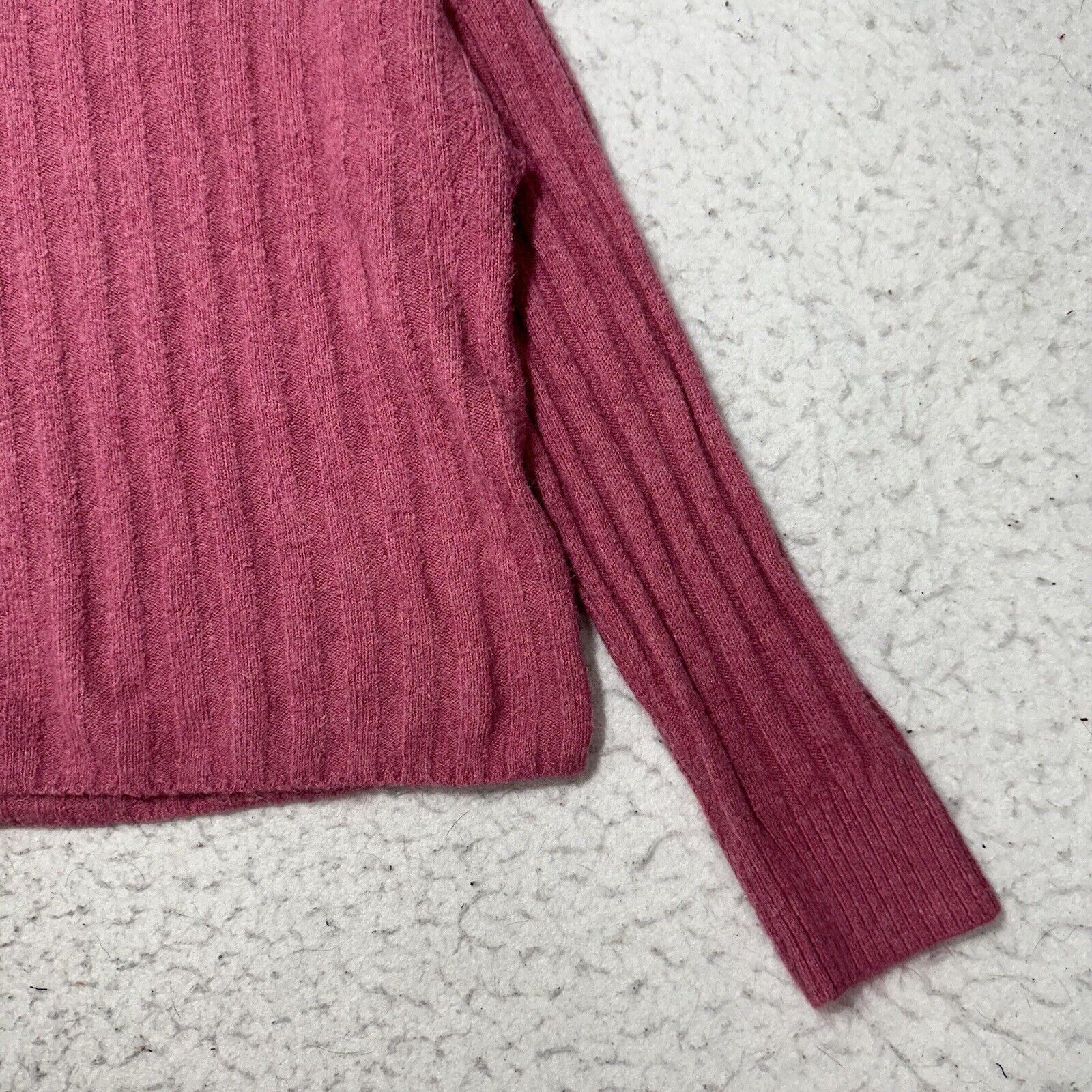 American Eagle Outfitters American Eagle XS Cropped Crewneck Sweater Pink Knit Size XS / US 0-2 / IT 36-38 - 6 Thumbnail
