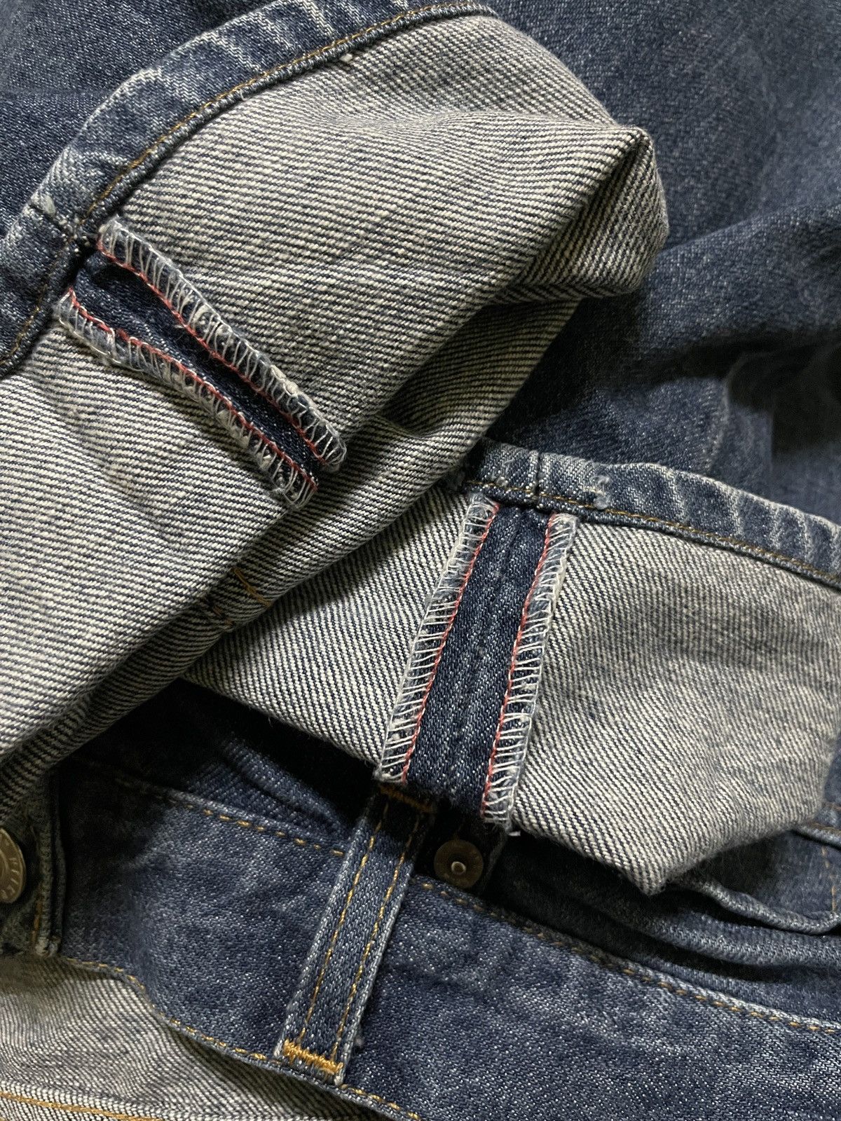 Helmut Lang × Vintage Helmut Lang Blue Jeans Size US 30 / EU 46 - 22 Thumbnail