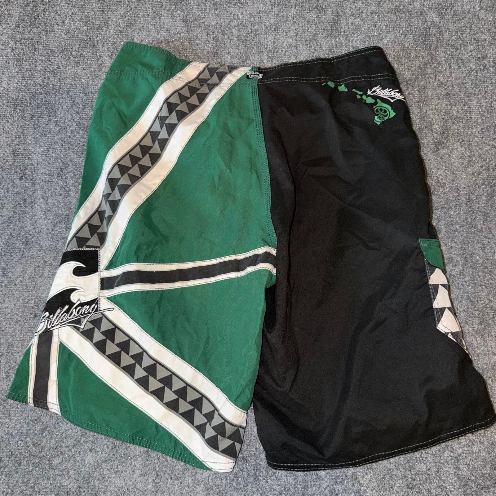 Billabong Billabong Green Andy Iron Surf Board Shorts Mens XL Grail Size US 36 / EU 52 - 5 Thumbnail