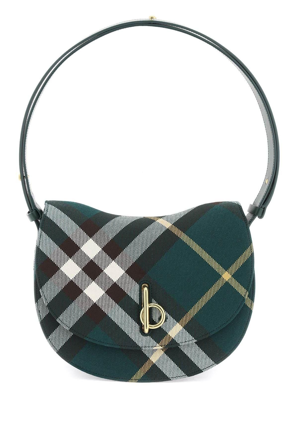 image of Burberry Rocking Horse Medium Bag in Green, Women's