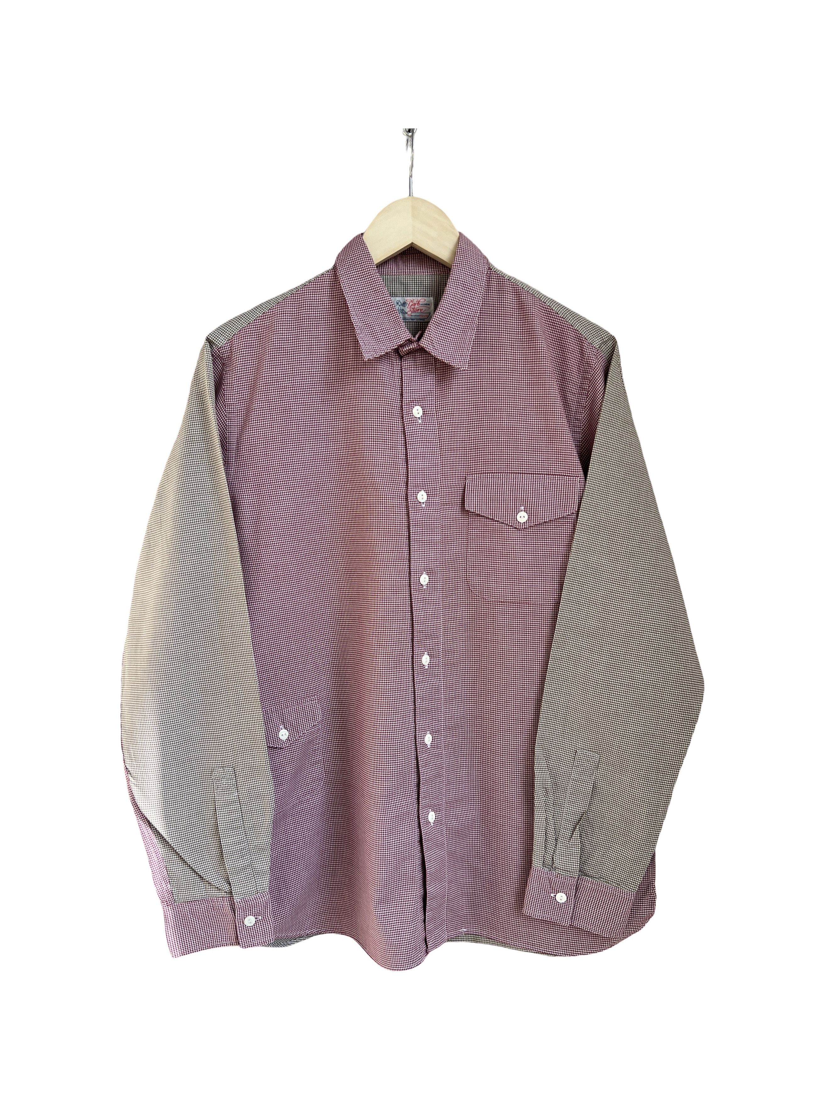 Garbstore Garbstore Two Colored Check Button Down Shirt Size US M / EU 48-50 / 2 - 1 Thumbnail