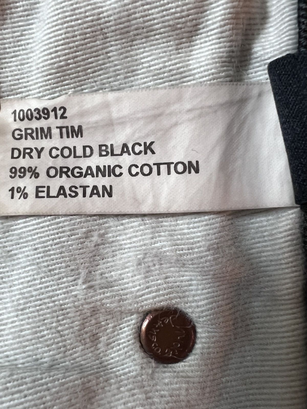 Nudie Jeans Nudie Grim Tim Re-Use Program Denim Jeans Size US 30 / EU 46 - 10 Thumbnail