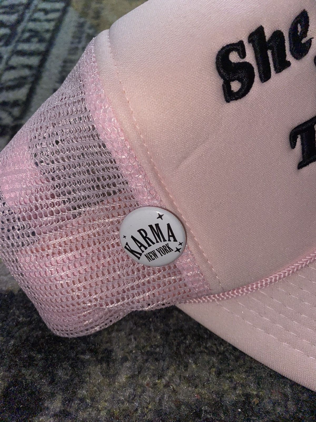 Other Karma NY She Used Me To Get High Trucker Hat Size ONE SIZE - 2 Thumbnail