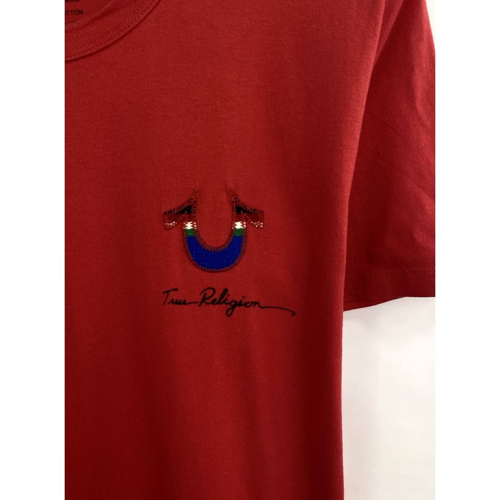 True Religion VINTAGE True Religion T-Shirt USA Made Red L Men's XS? no Size US L / EU 52-54 / 3 - 4 Thumbnail