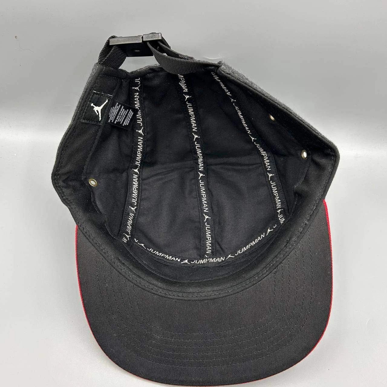 Jordan Brand Air Jordan 5 Panel Hat Cement Elephant Jumpman Strap Back Size ONE SIZE - 2 Thumbnail