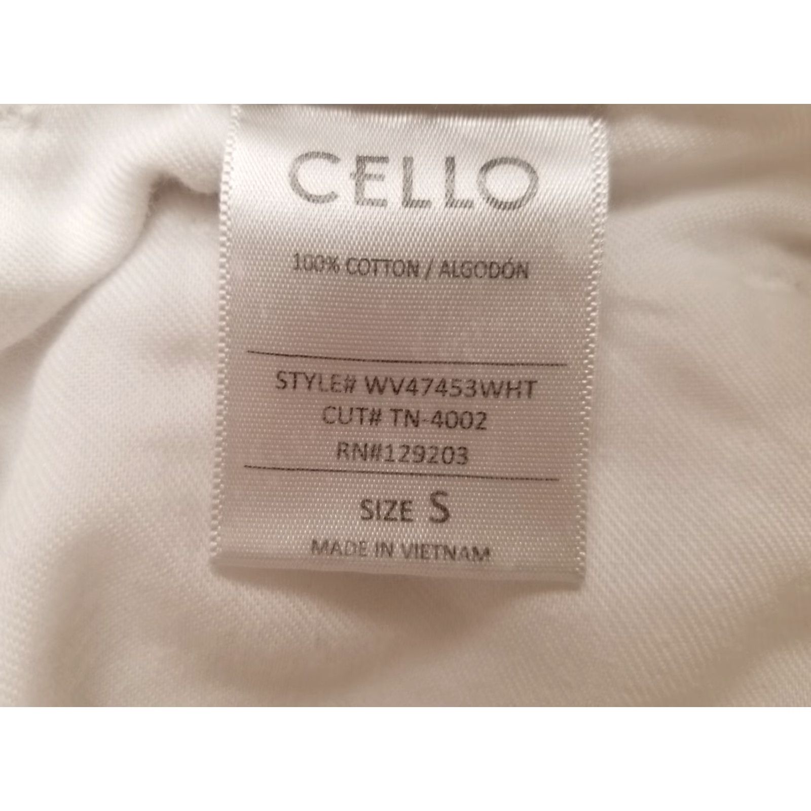 Denime VINTAGE Cello Shorts Womens Small White 100% Cotton Denim Distressed Faded Casual Jeans Size 28" / US 6 / IT 42 - 4 Thumbnail