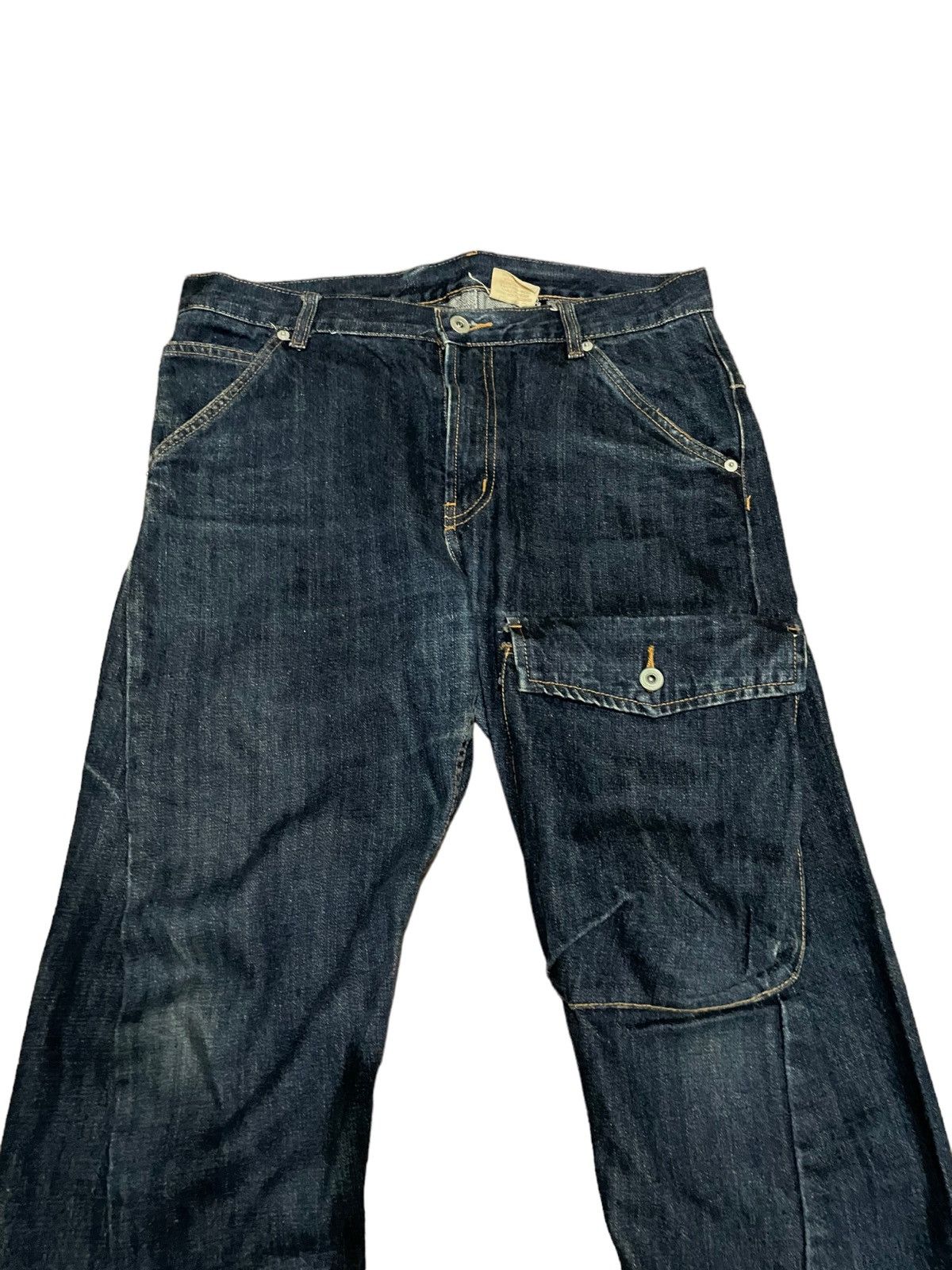 Goofy Baggy Cargo Thigh Pocket Jeans