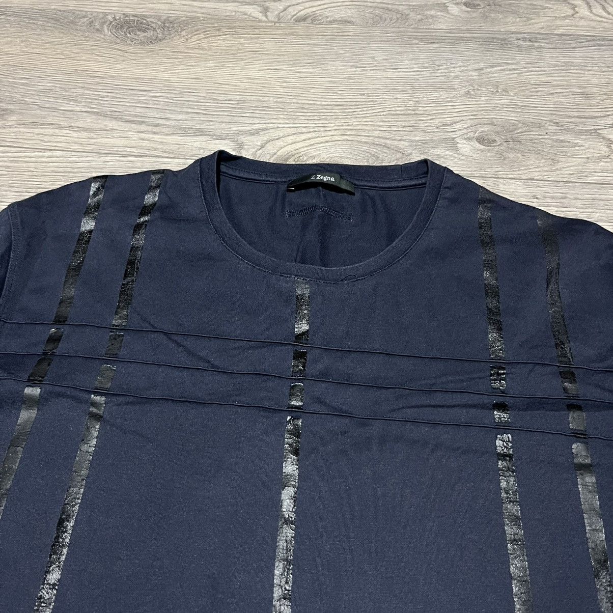 Z Zegna Zegna Black tshirt Size US XXL / EU 58 / 5 - 2 Thumbnail