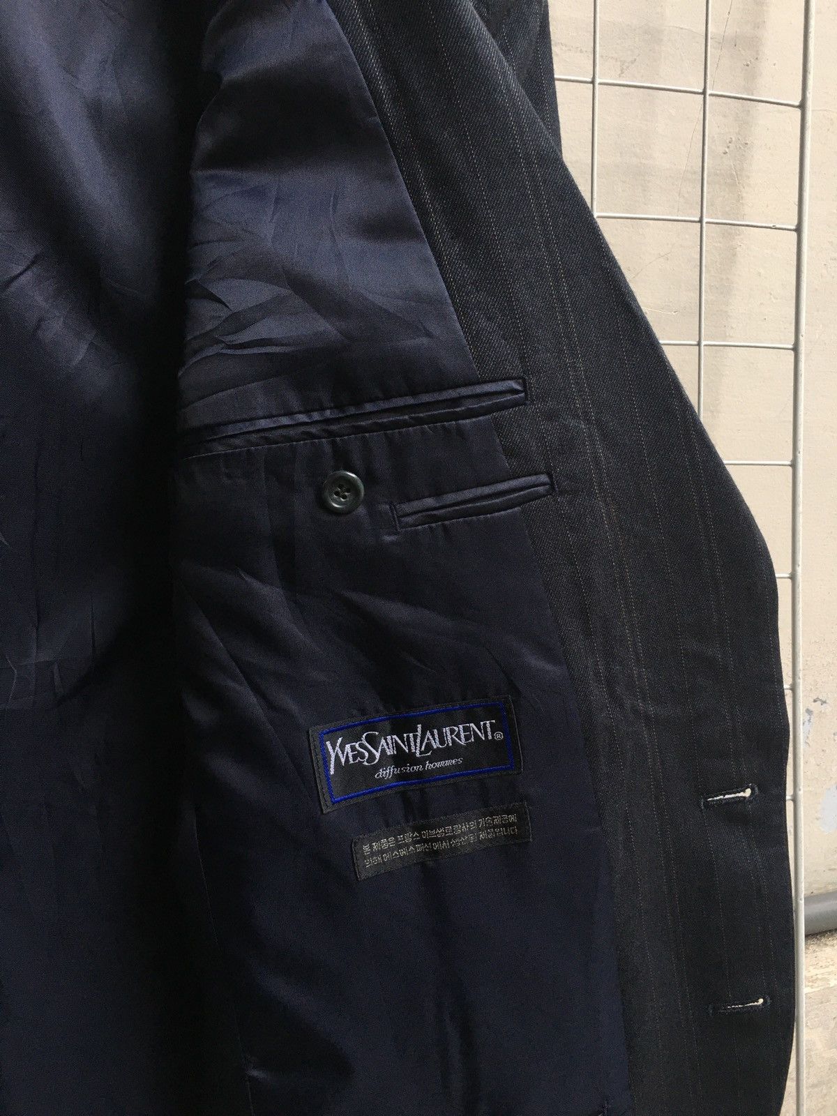 Saint Laurent Paris Yves Saint Laurent Blazer Size US L / EU 52-54 / 3 - 3 Thumbnail