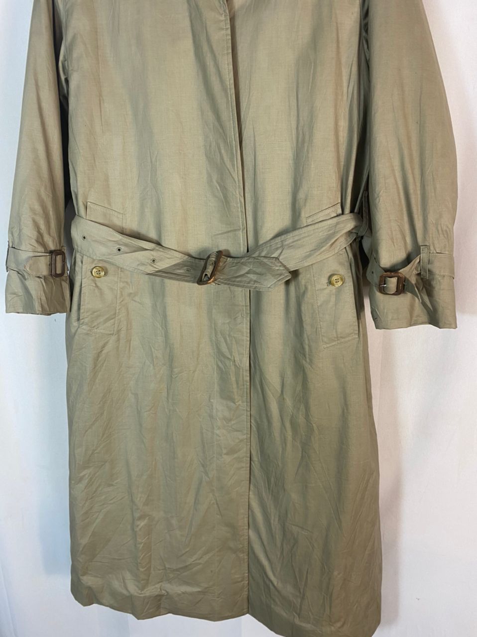 Burberry × Designer × Vintage Vintage Burberry trench coat made in England Size M / US 6-8 / IT 42-44 - 17 Thumbnail