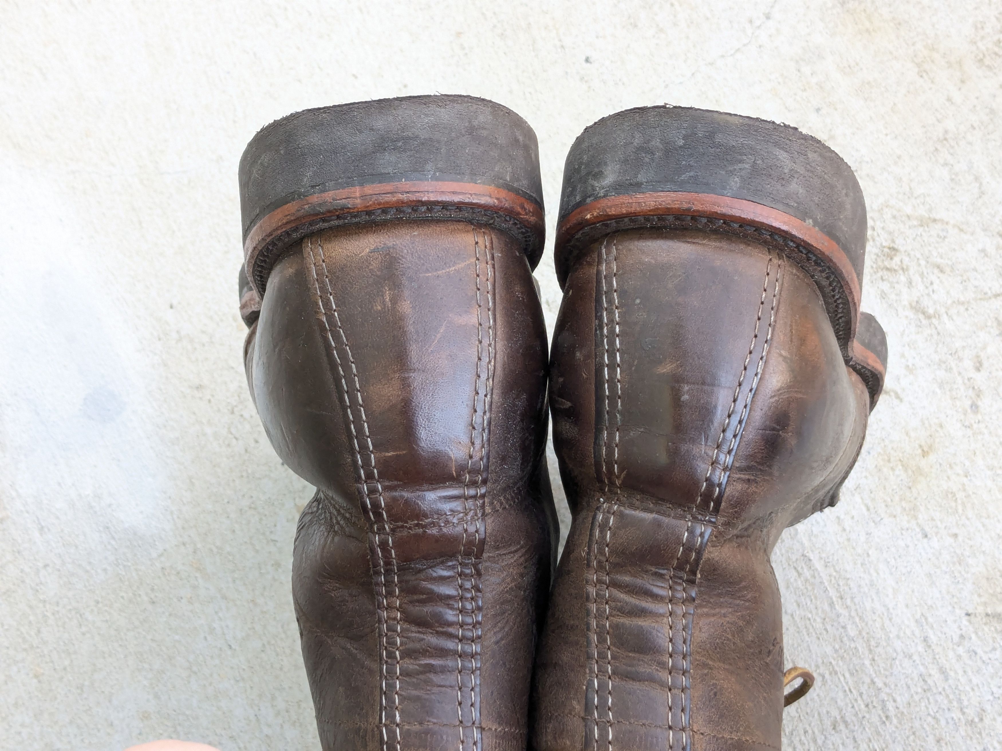 Chippewa × Vintage Chippewa Boots Brown 9.5 Leather Rubber Combat Work Vibram Size US 9.5 / EU 42-43 - 13 Thumbnail