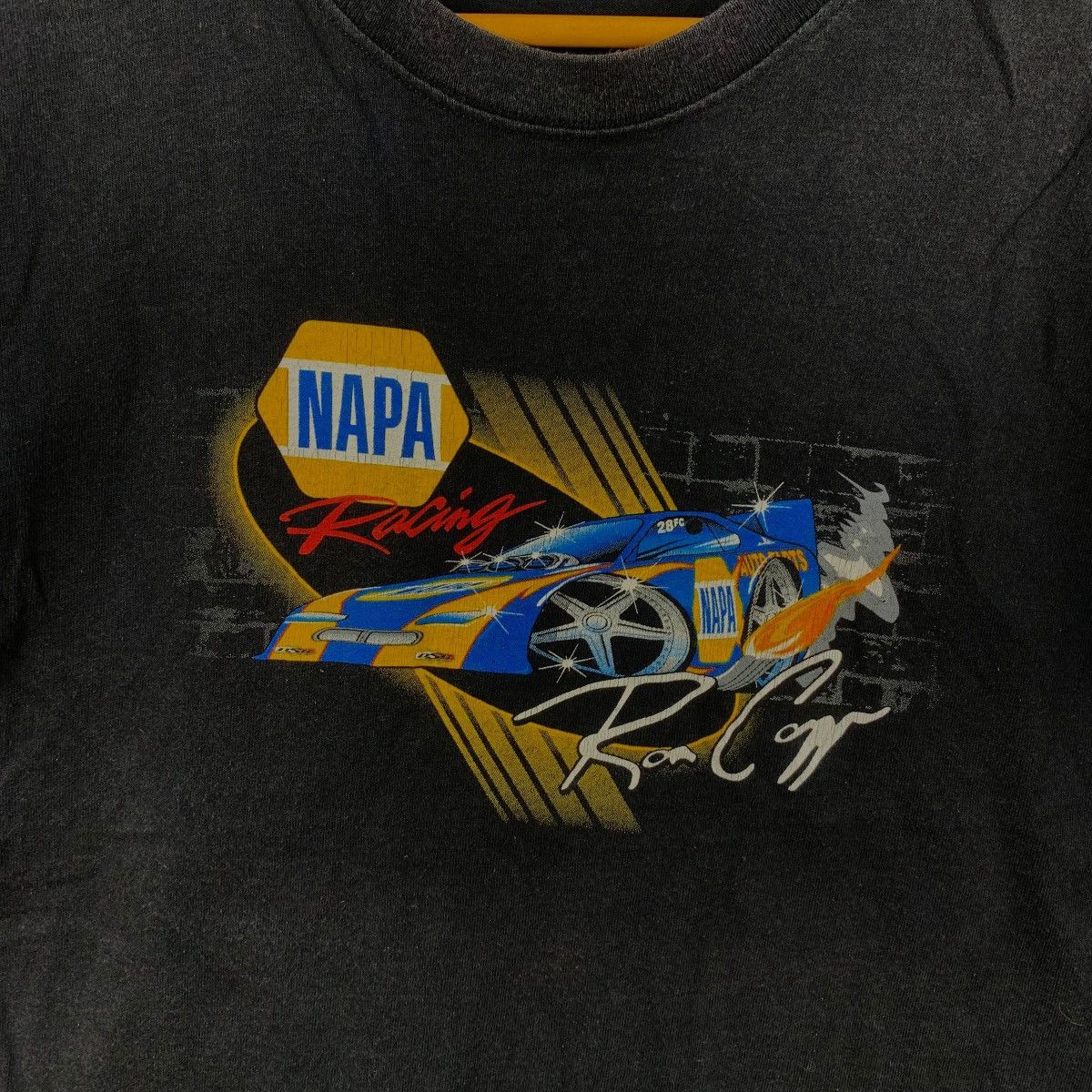 Vintage NAPA RACING DSR Don Schumacher Ron Capp Tee Shirt Top Nascar Size US XL / EU 56 / 4 - 6 Thumbnail
