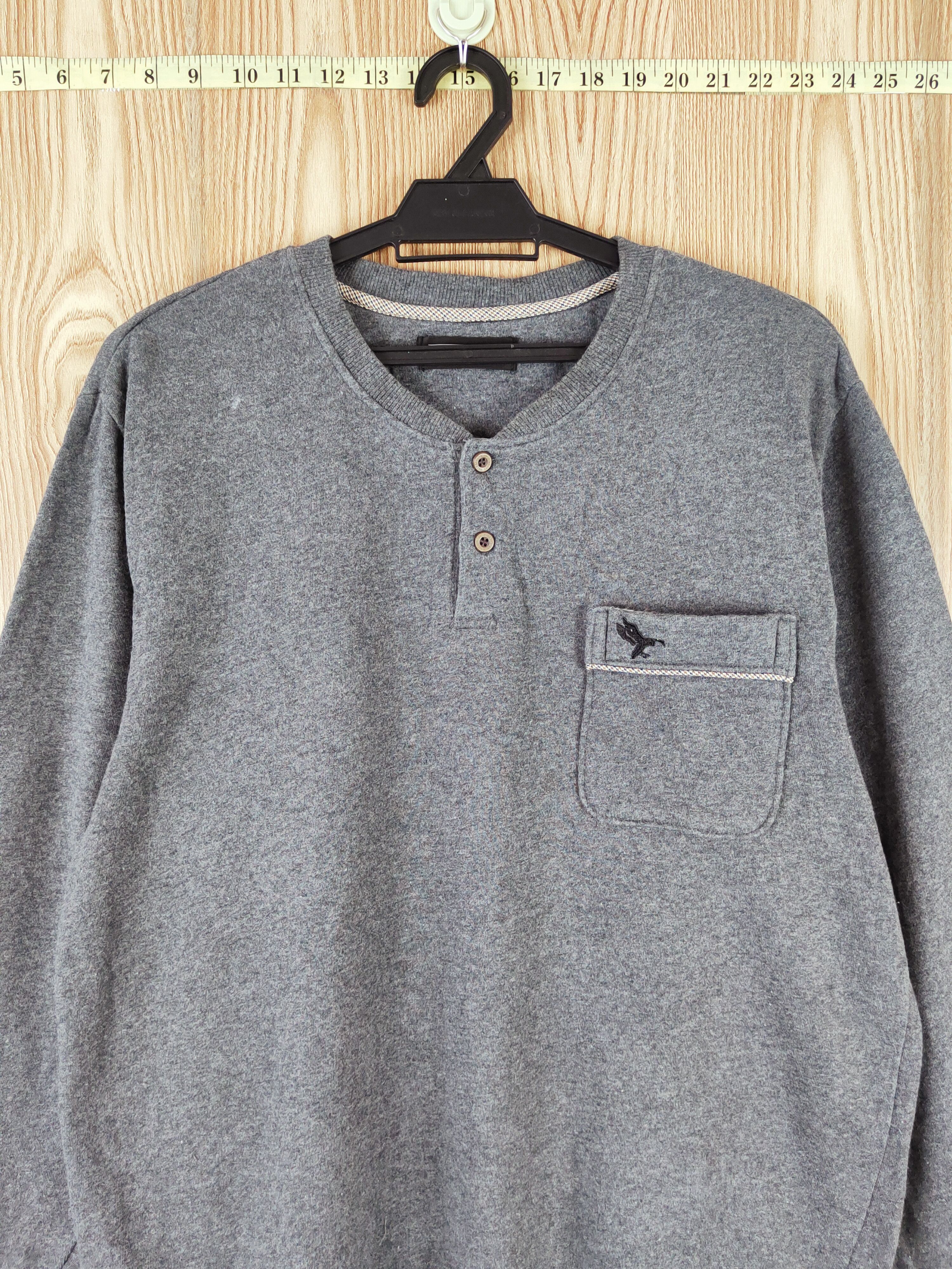 Japanese Brand × Vintage Vintage 💥 Georgekent Black Sweatshirts Size US L / EU 52-54 / 3 - 2 Thumbnail