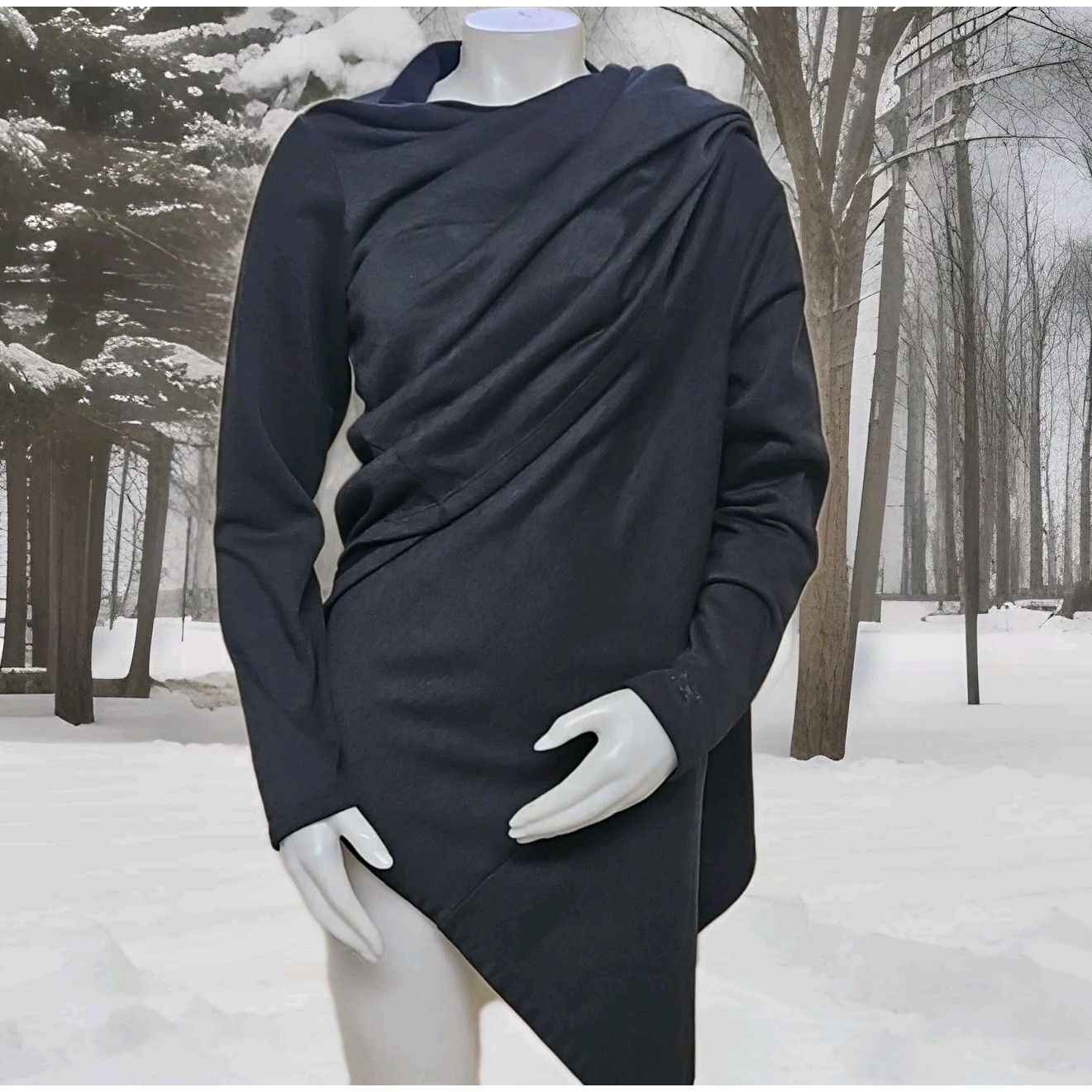 Arc'teryx Arc’teryx Nyara Wrap Cape Jacket Womens Size Medium Gray Ope Size M / US 6-8 / IT 42-44 - 1 Thumbnail