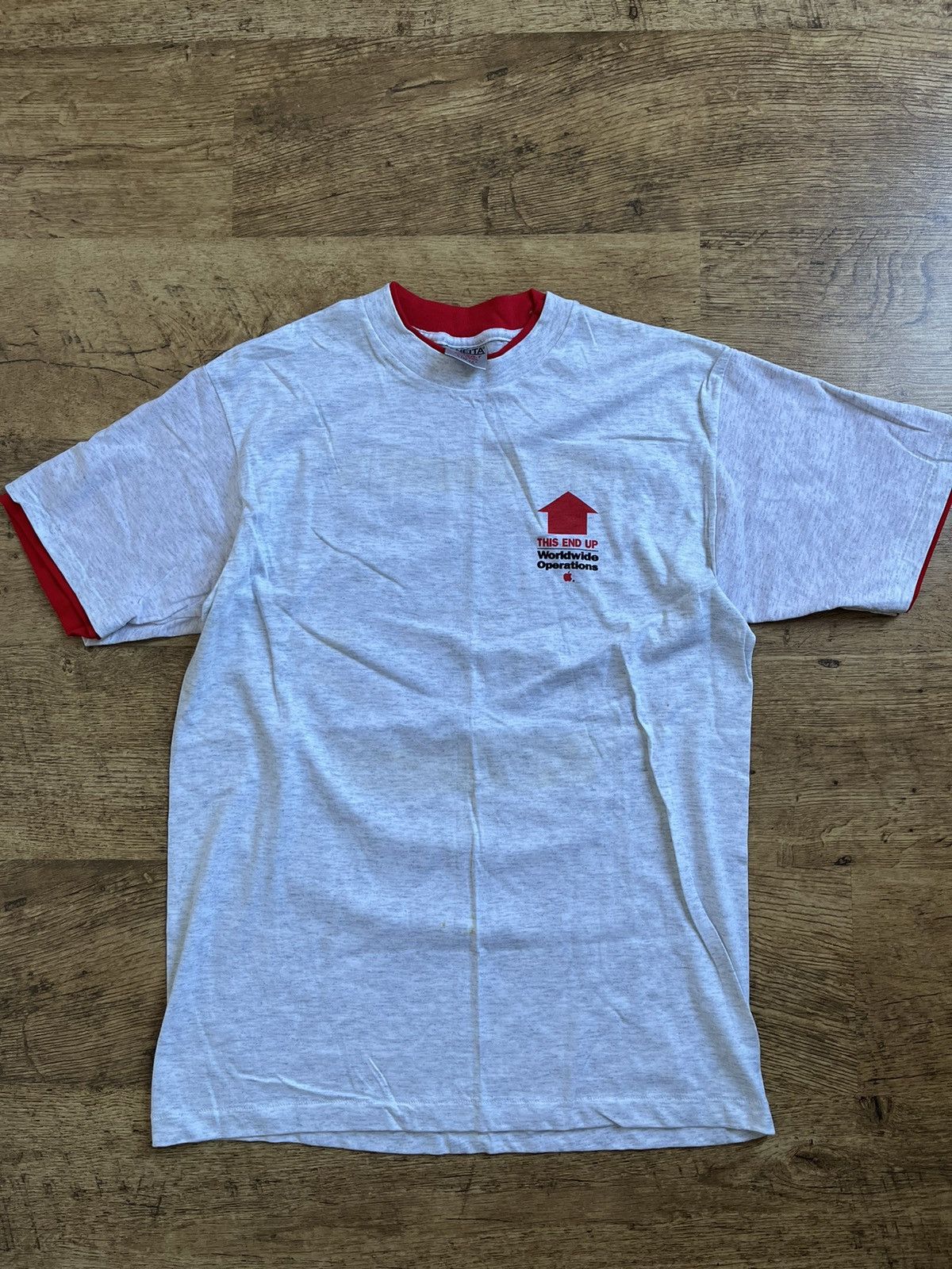 Apple × Vintage Vintage Apple Machintos Operations T-shirt Oneita Tag Size US L / EU 52-54 / 3 - 3 Thumbnail