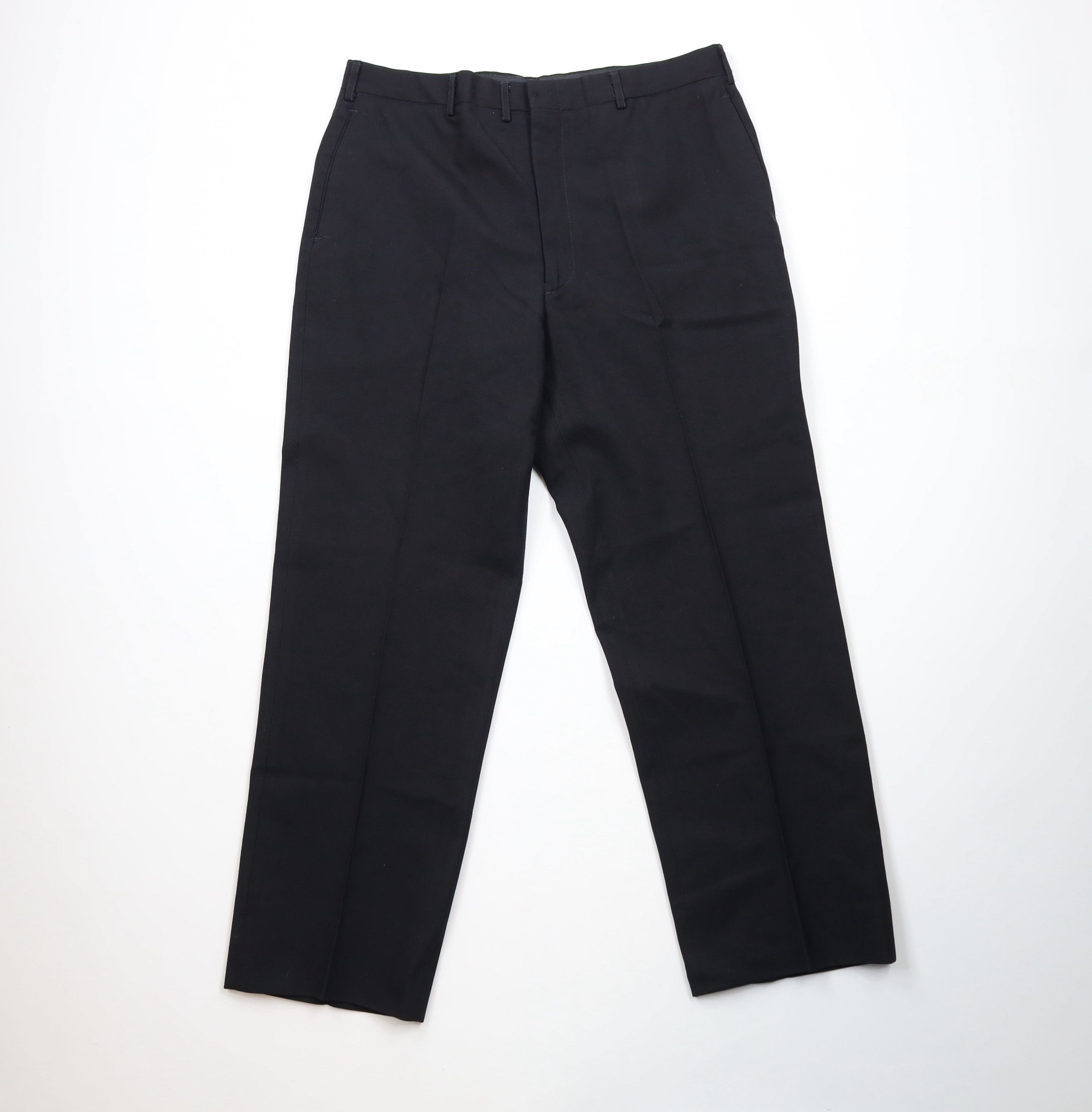 Vintage 70s Vietnam War Wool Type I Wide Leg Trousers Pants